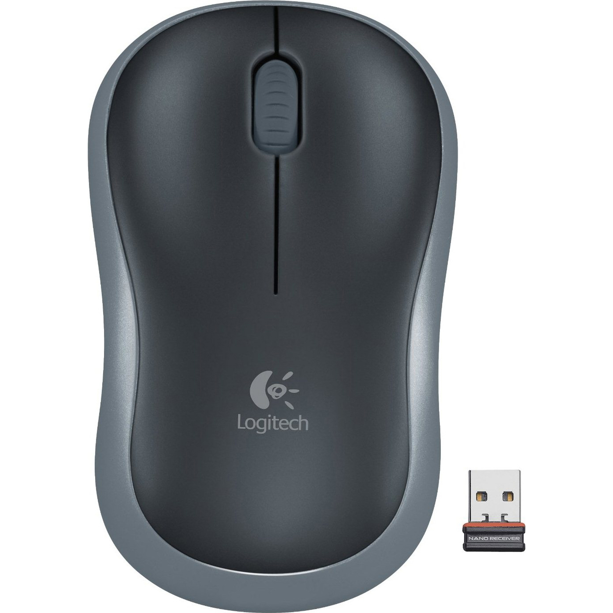 Мышь беспроводная Logitech M185 Grey