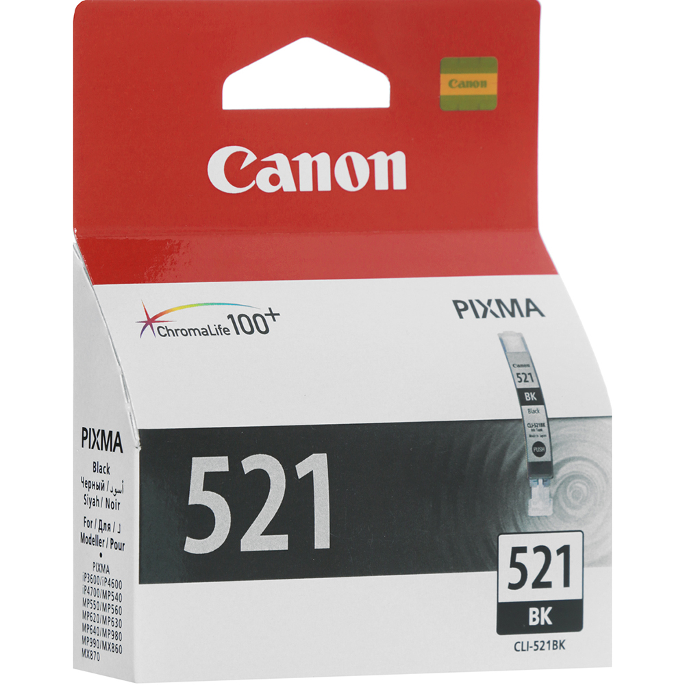 фото Картридж canon cli-521bk black