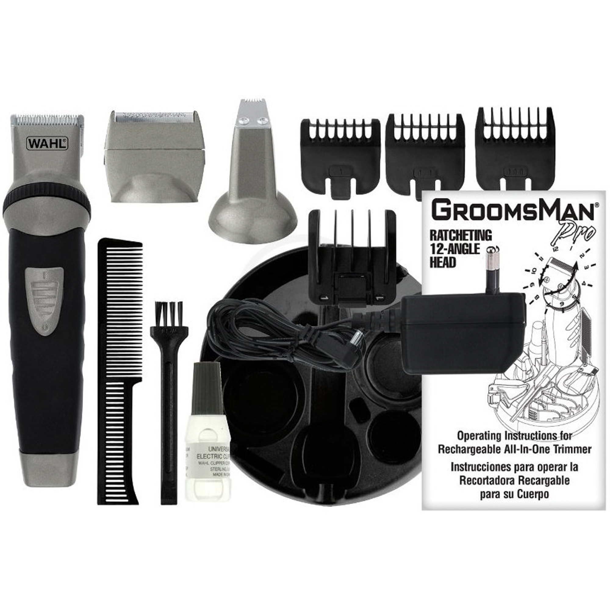 Триммер для стрижки и ухода all-in-one groomsman pro
