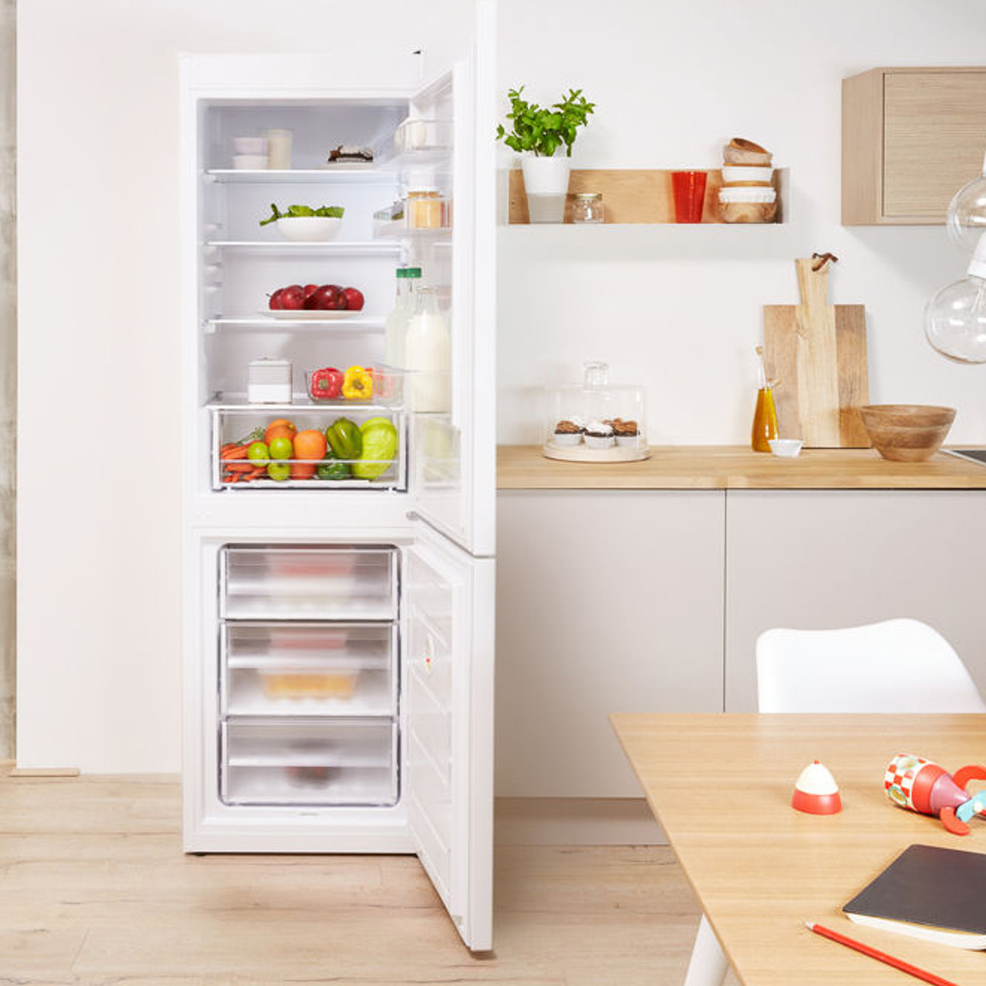 Холодильник Indesit DF 4180 W White, цвет белый F088602 - фото 5