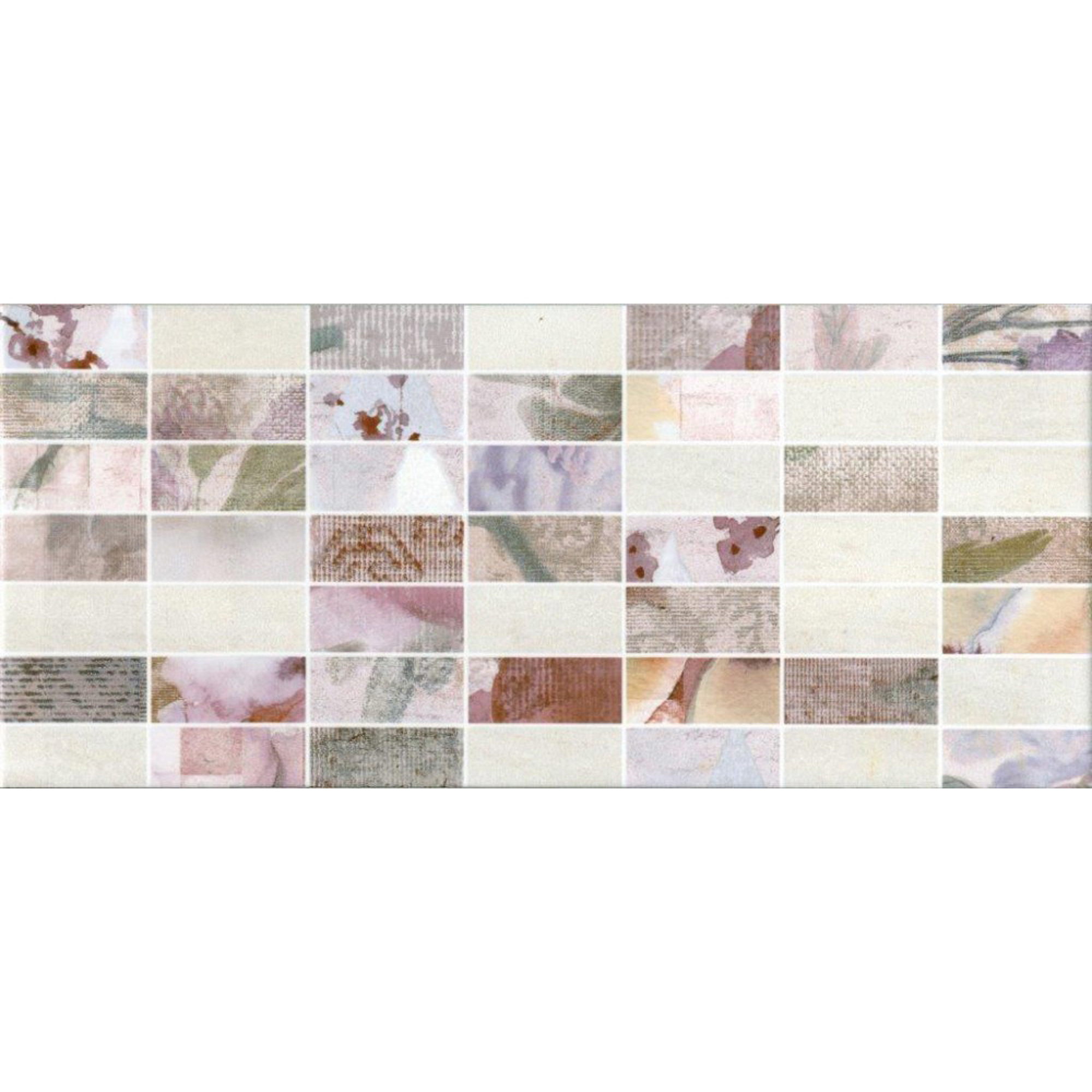 

Плитка PiezaRosa Акварела-Лиензо 20x45 см 135841, Мультиколор