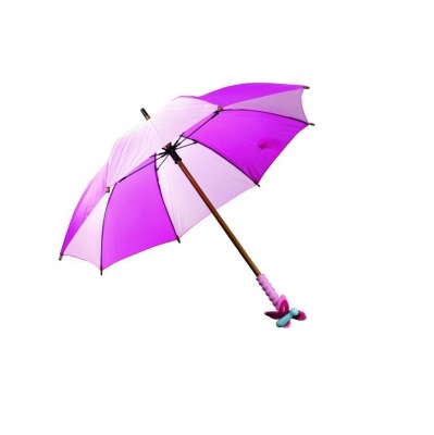 Зонтик детский Vilac Бабочка 70 см, цвет розовый