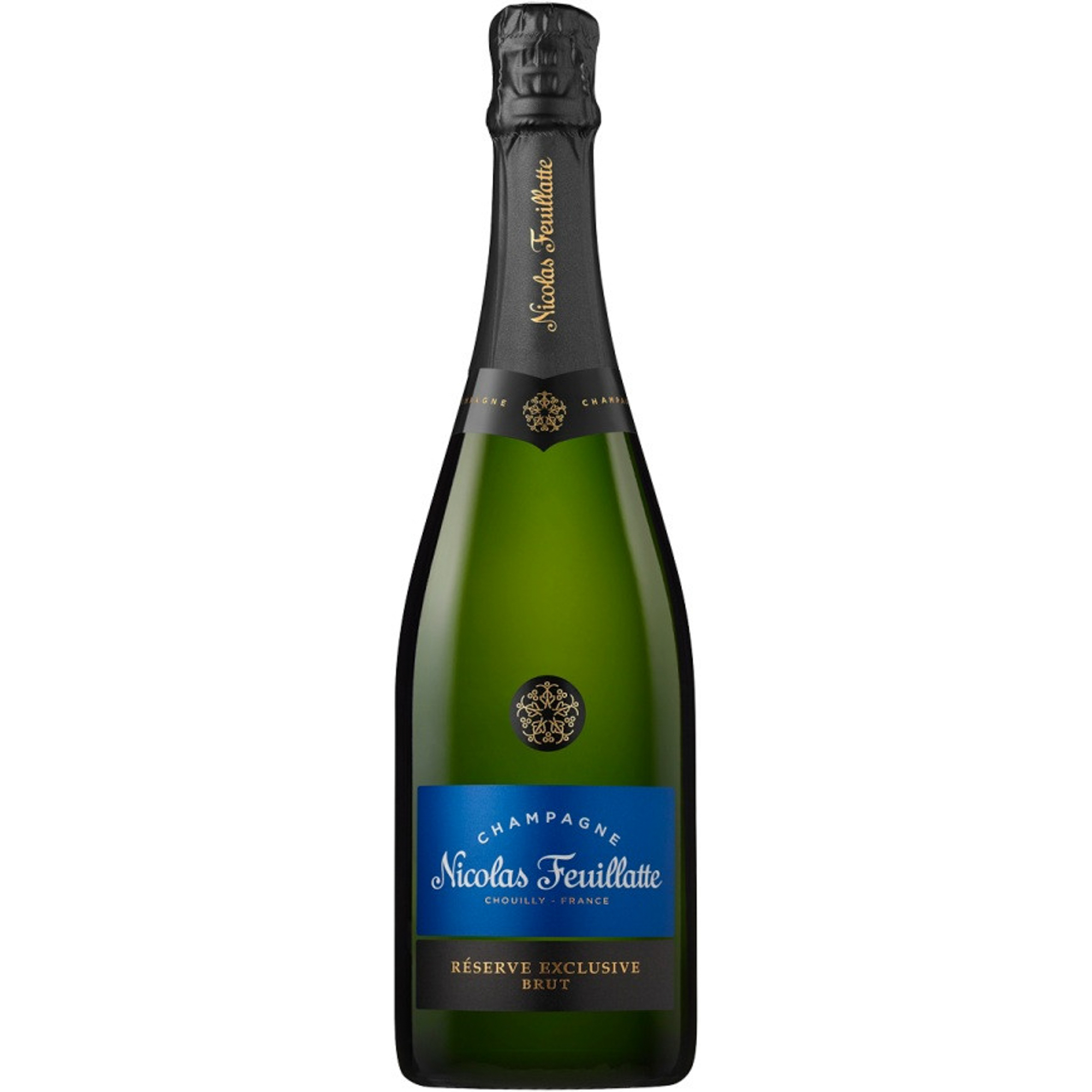 

Шампанское Nicolas Feuillatte "Reserve Exclusive" Brut 0,75 л, Светло-соломенный