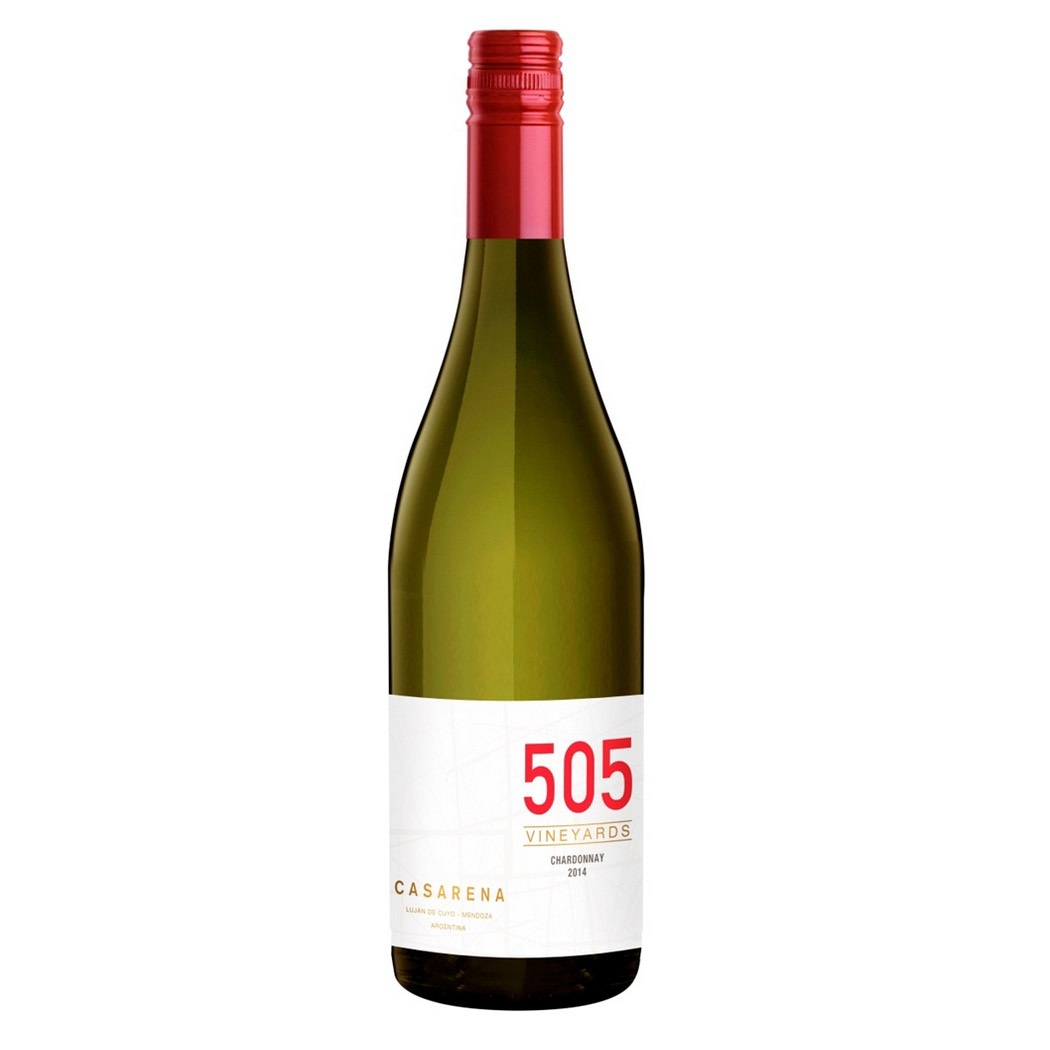 Вино белое сухое Casarena "505 Chardonnay" 0,75 л
