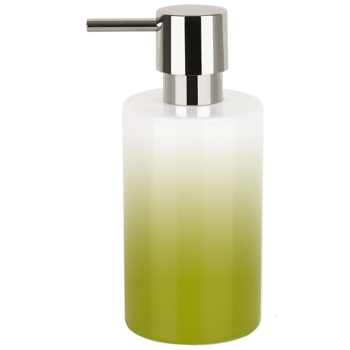 Дозатор для мыла Spirella Tube-Gradient зеленый - фото 1