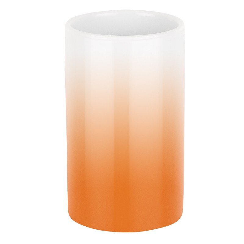фото Стакан фарфоровый оранжевый spirella tube gradient