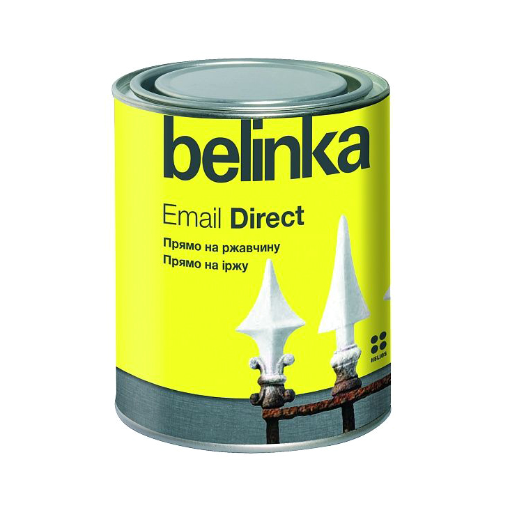 Эмаль по ржавчине Belinka Email Direct Зеленая 0,75 л
