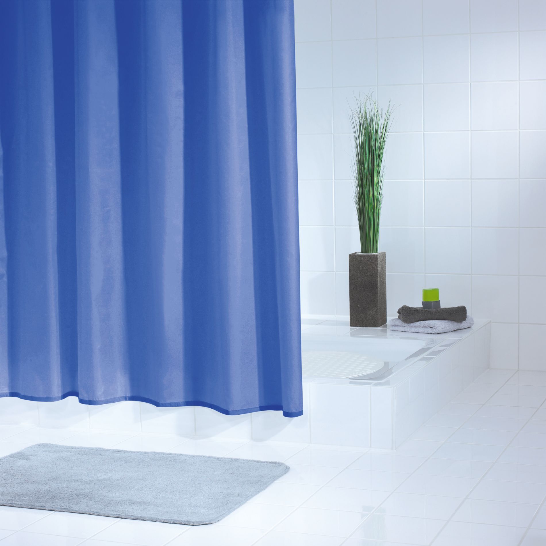 Штора для ванных комнат Standard синий/голубой 180*200 Ridder - фото 1