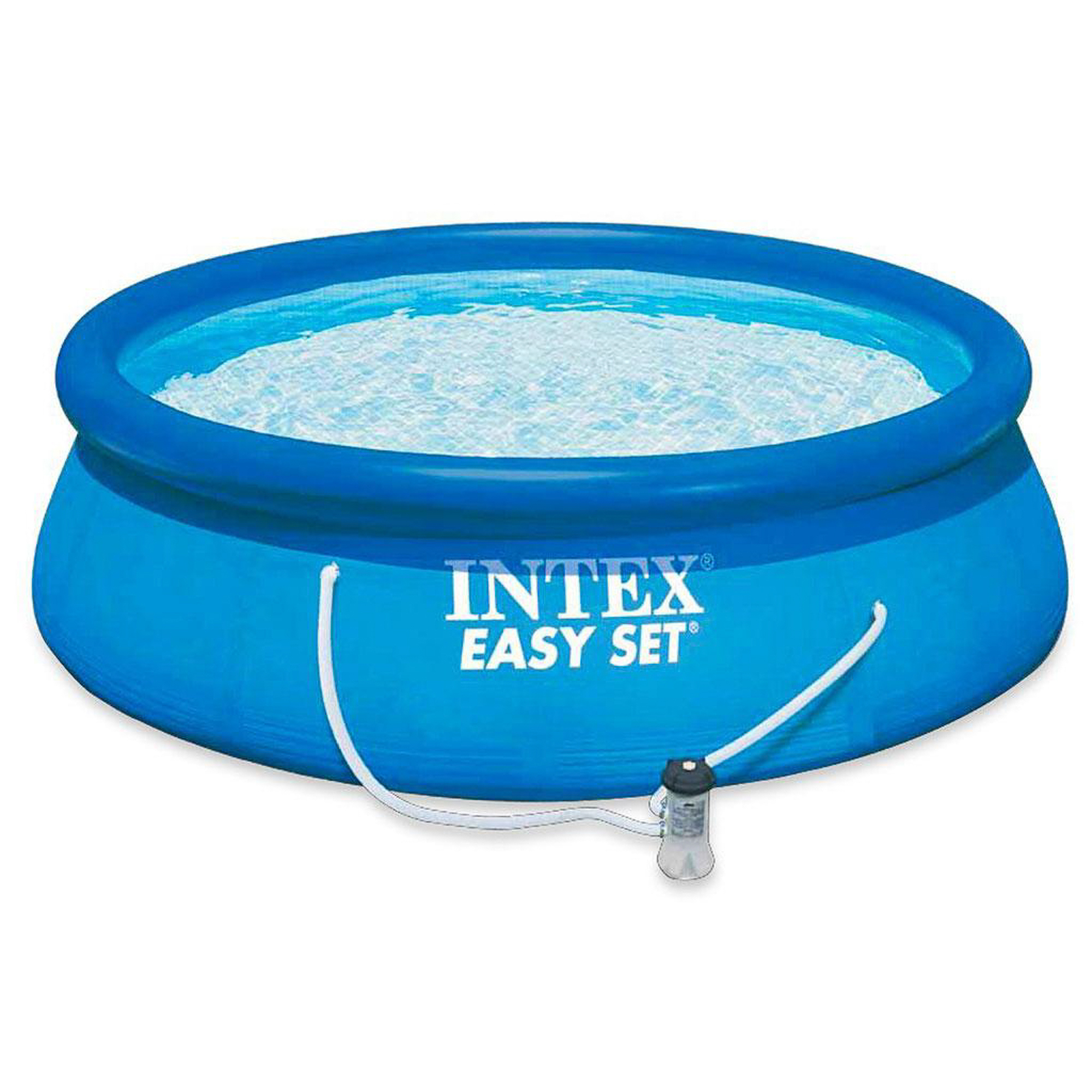 Бассейн надувной Intex Easy Set 244x76 см (28112), цвет синий, размер 47х29х38 см