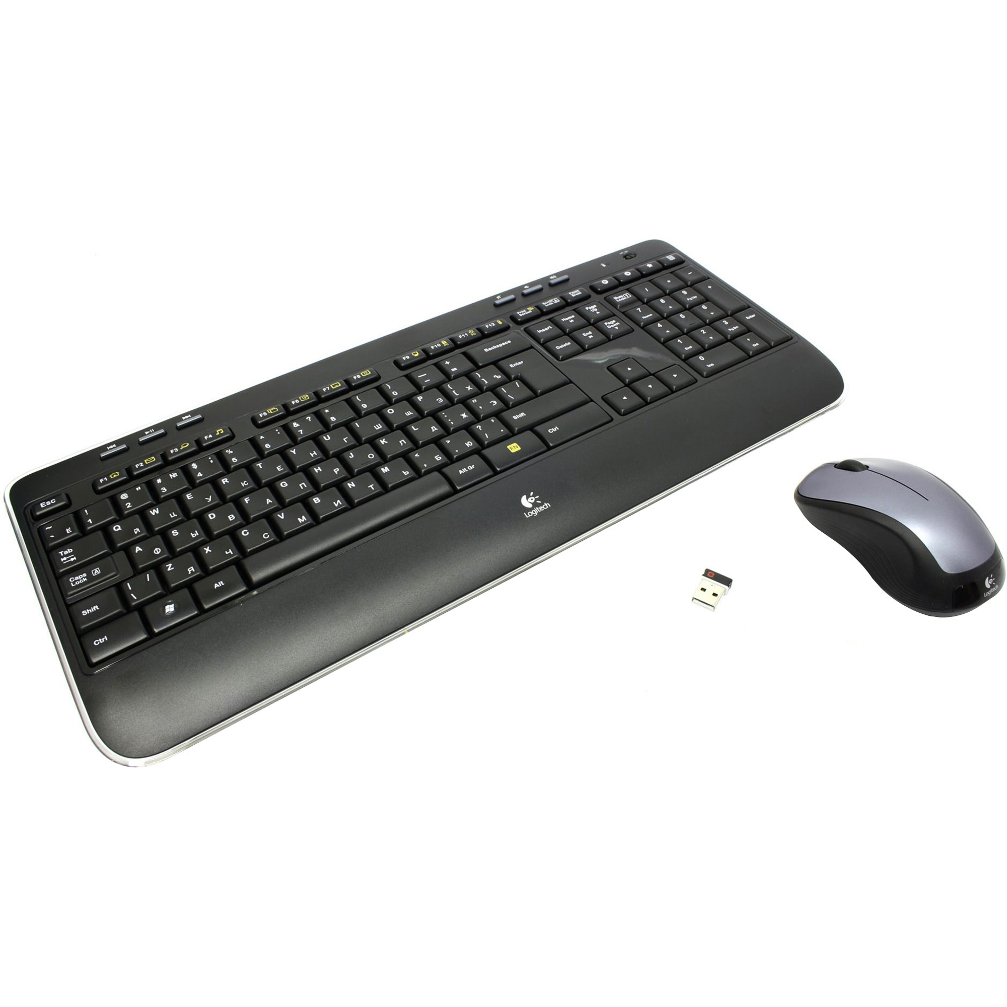 

Комплект клавиатура + мышь Logitech Wireless Combo MK520