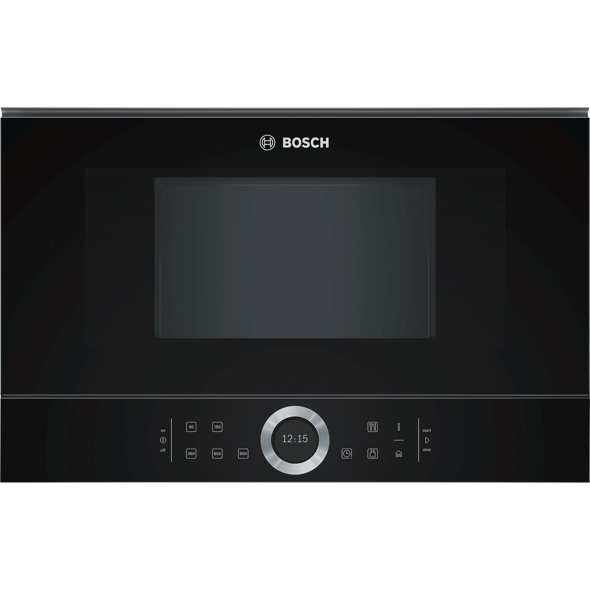Микроволновая печь Bosch Serie 8 BFL634GB1, цвет черный