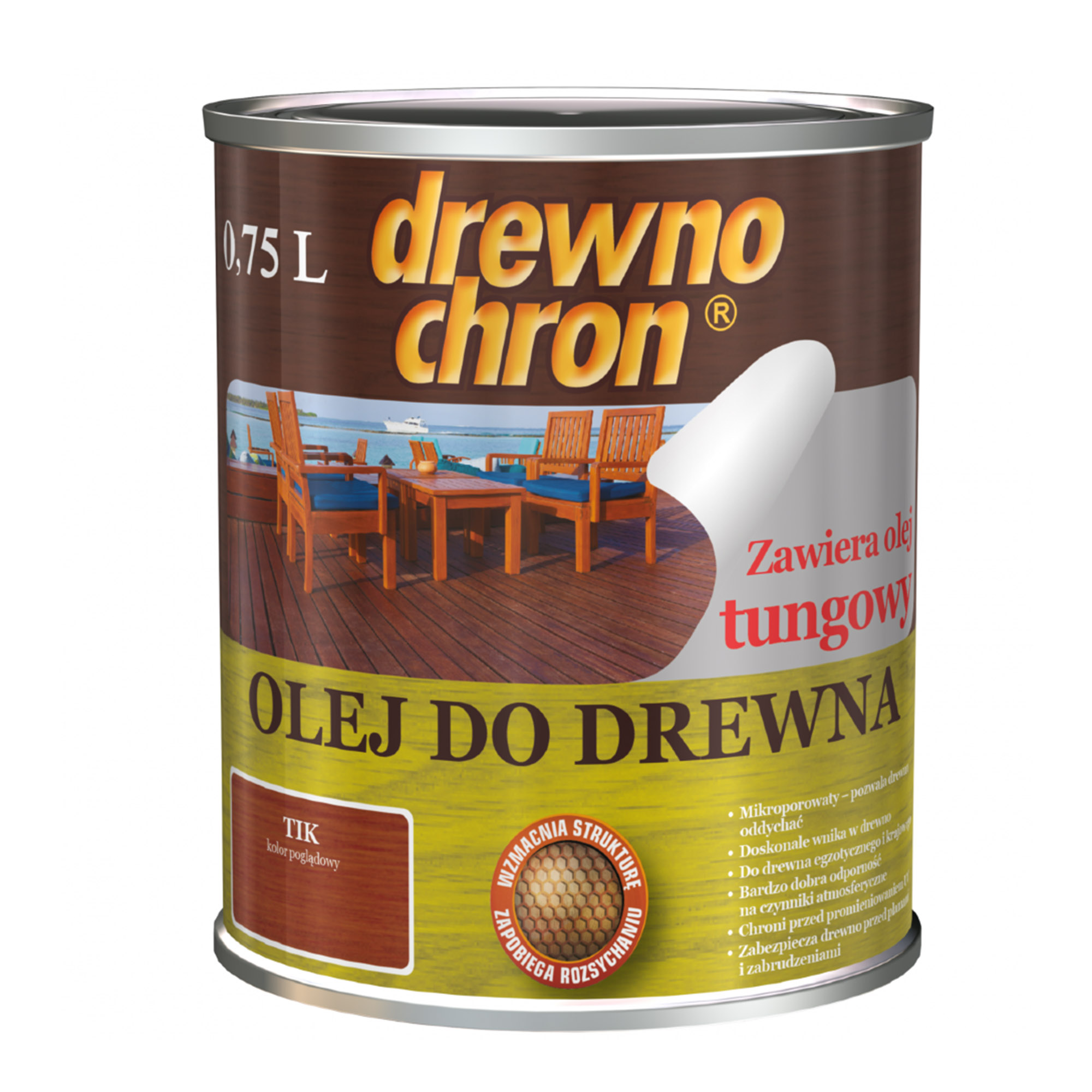 Масло Drewnochron сосна 0,75 л