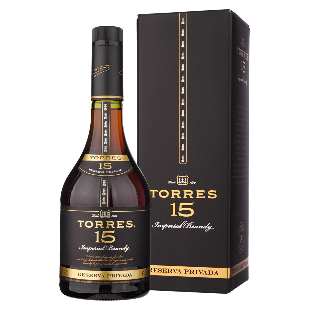 фото Бренди torres 15 reserva privada 15 лет 700 мл