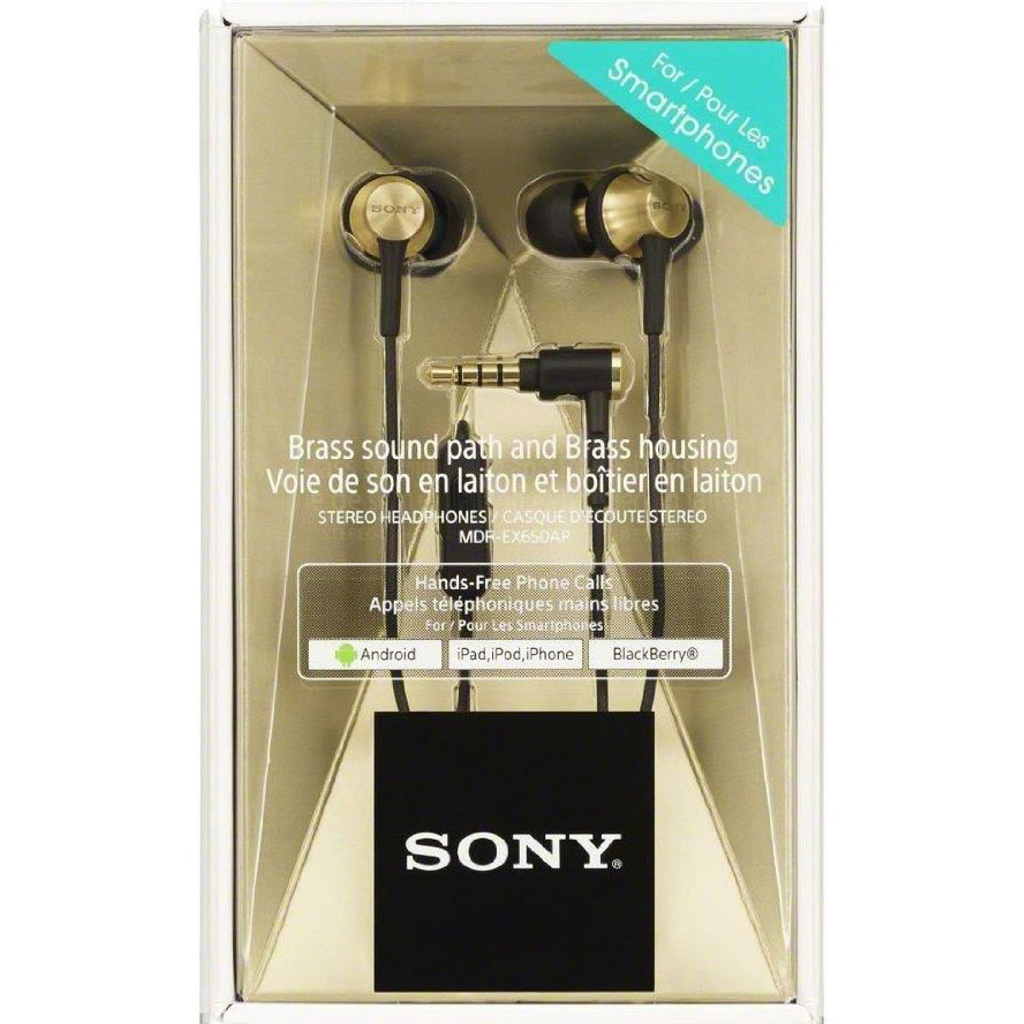 фото Наушники sony mdr-ex650apt gd