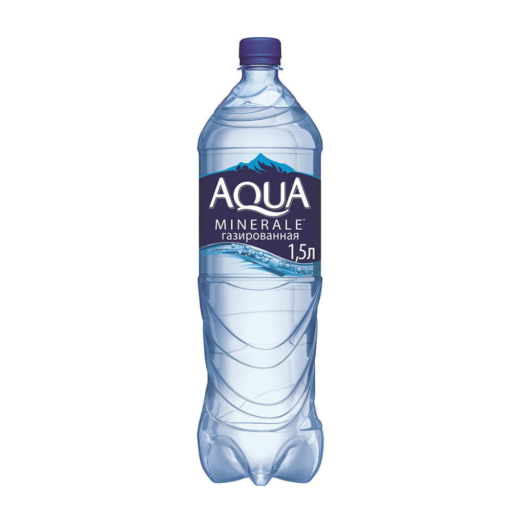 фото Вода питьевая aqua minerale газированная 1,5 л
