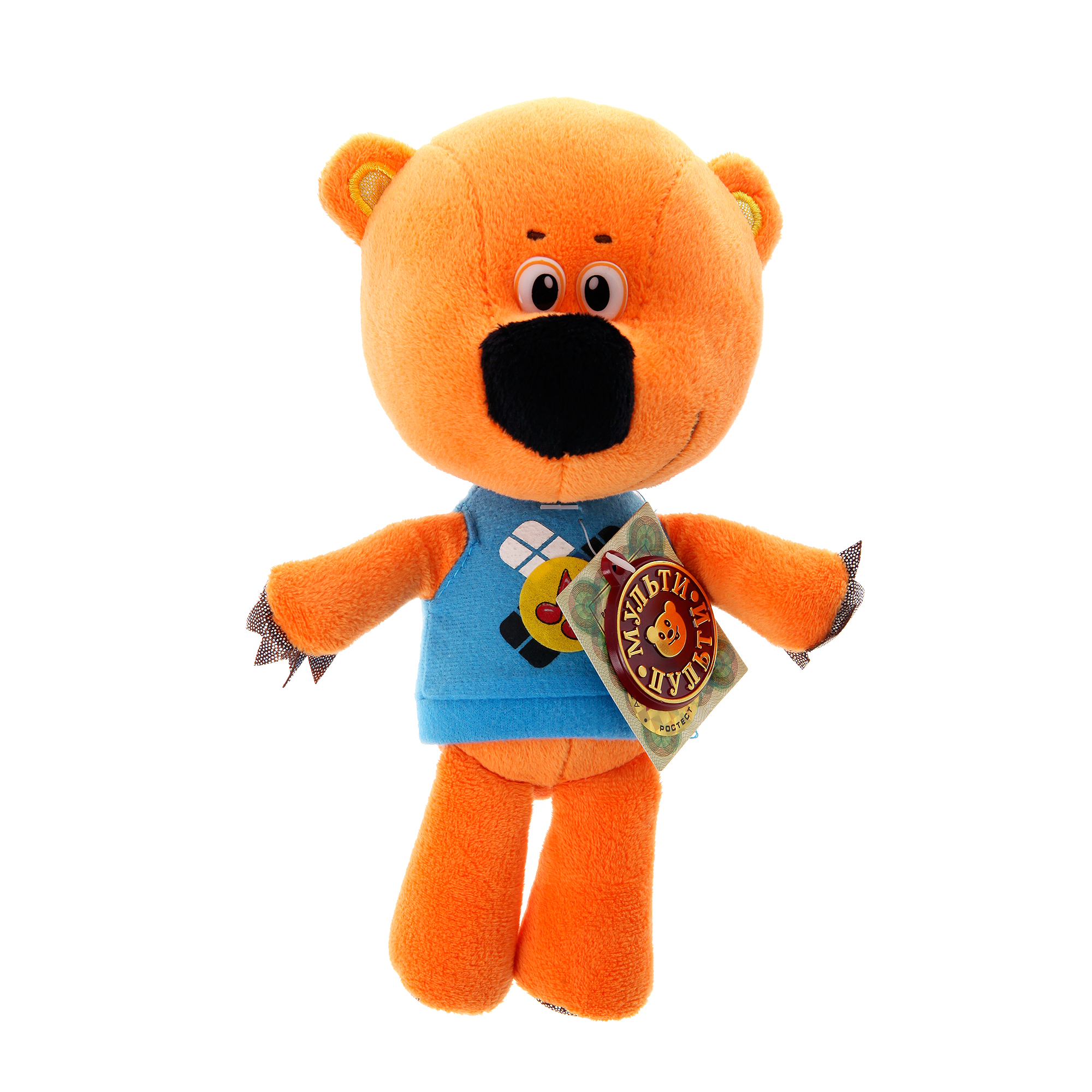 

Мягкая игрушка Мульти-пульти медвежонок Кешка 20см озвучка