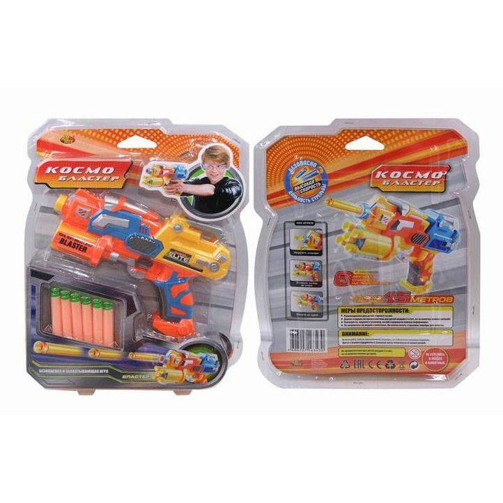 

Ко смобластер ABtoys в наборе с 6 мягкими снарядами