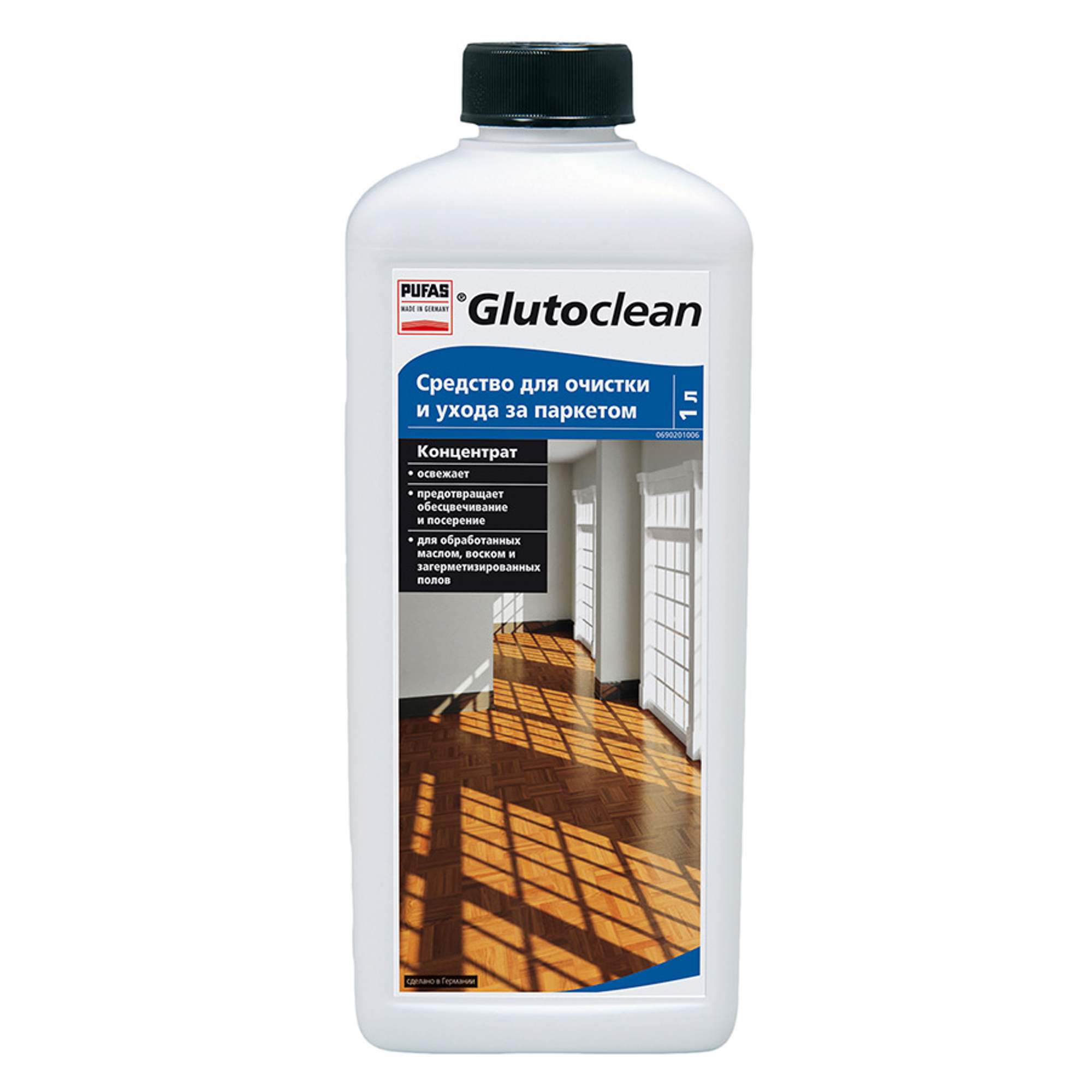 

Средство PUFAS Glutoclean для очистки и ухода за паркетом 1 л