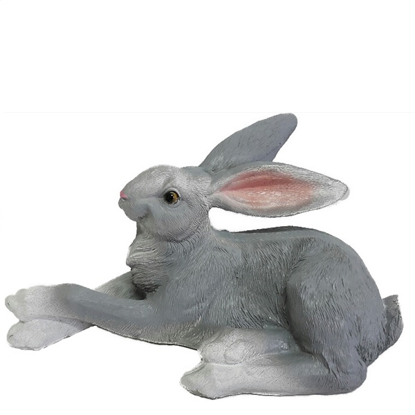 

Фигура садовая Заяц лежит н-15.l-29 Тпк полиформ