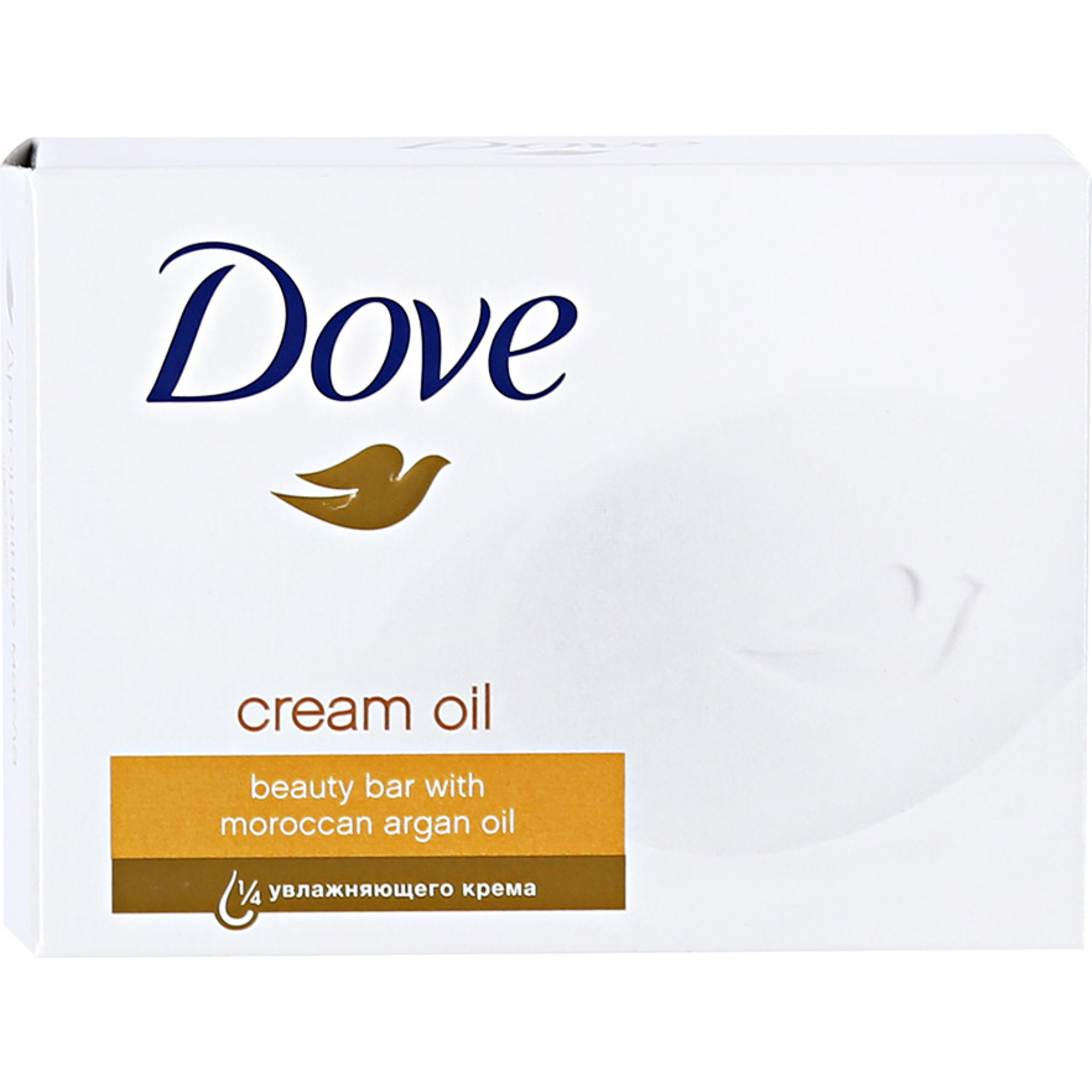 Крем-мыло Dove Драгоценные масла 100 г, размер 8,5x6,5x4 см 67083199 - фото 1
