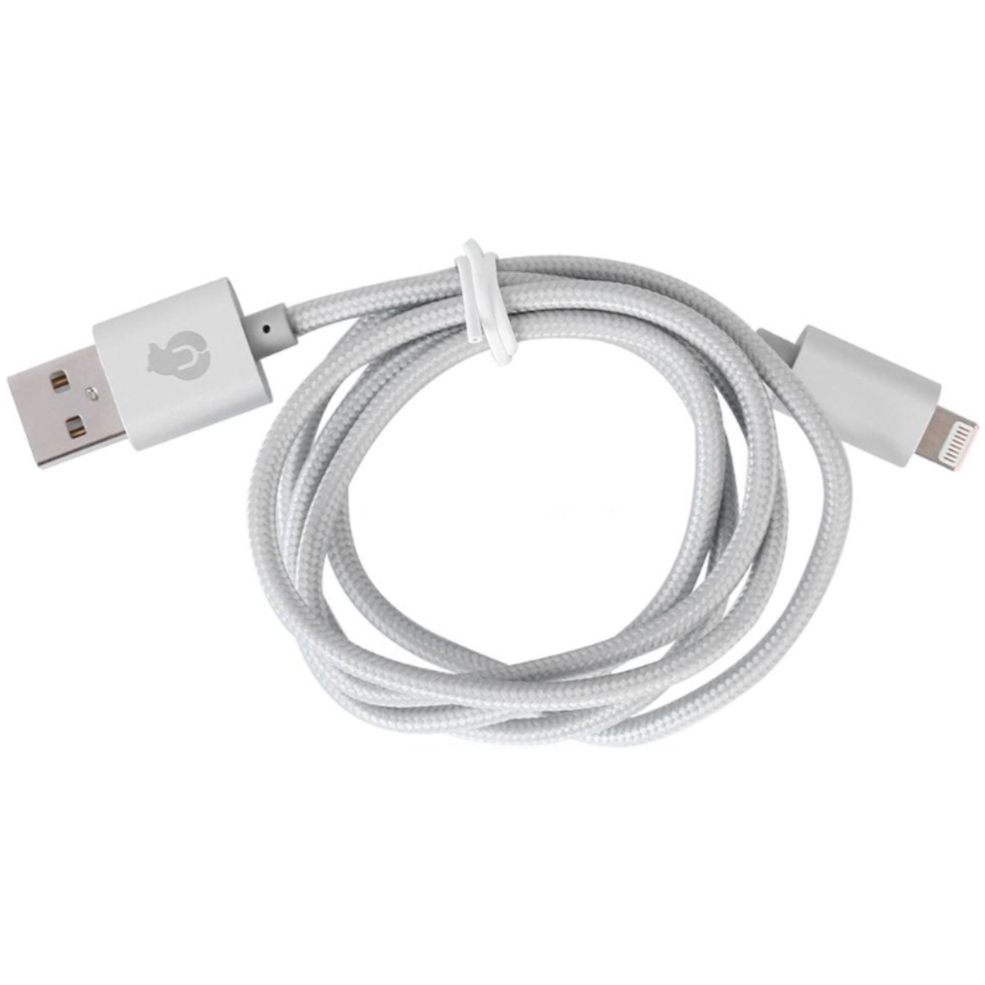 Кабель uBear Lightning-USB DC01CG01-I5 Cool Grey, цвет серый - фото 2