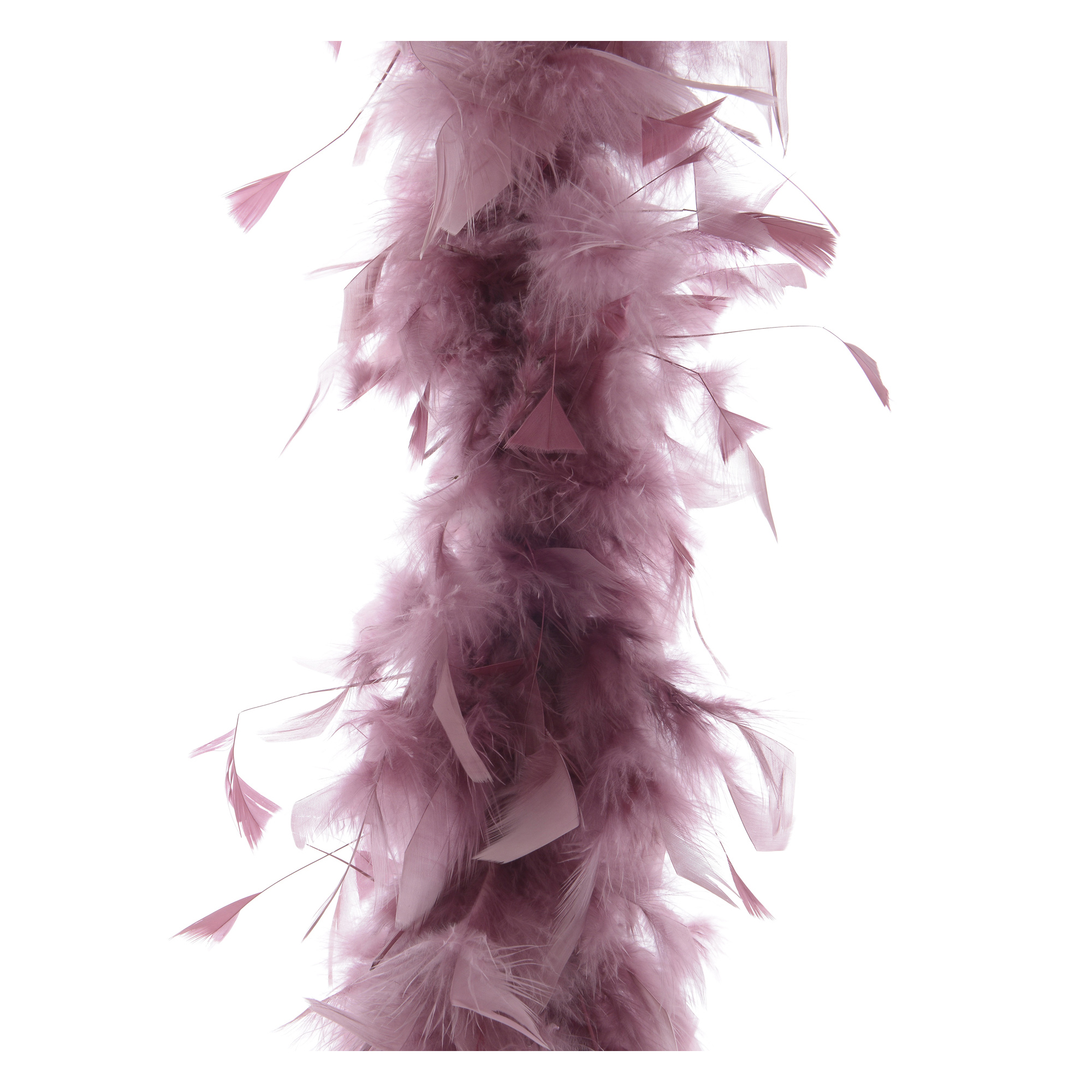 фото Гирлянда из перьев боа розовая 184 см kaeming kaemingk