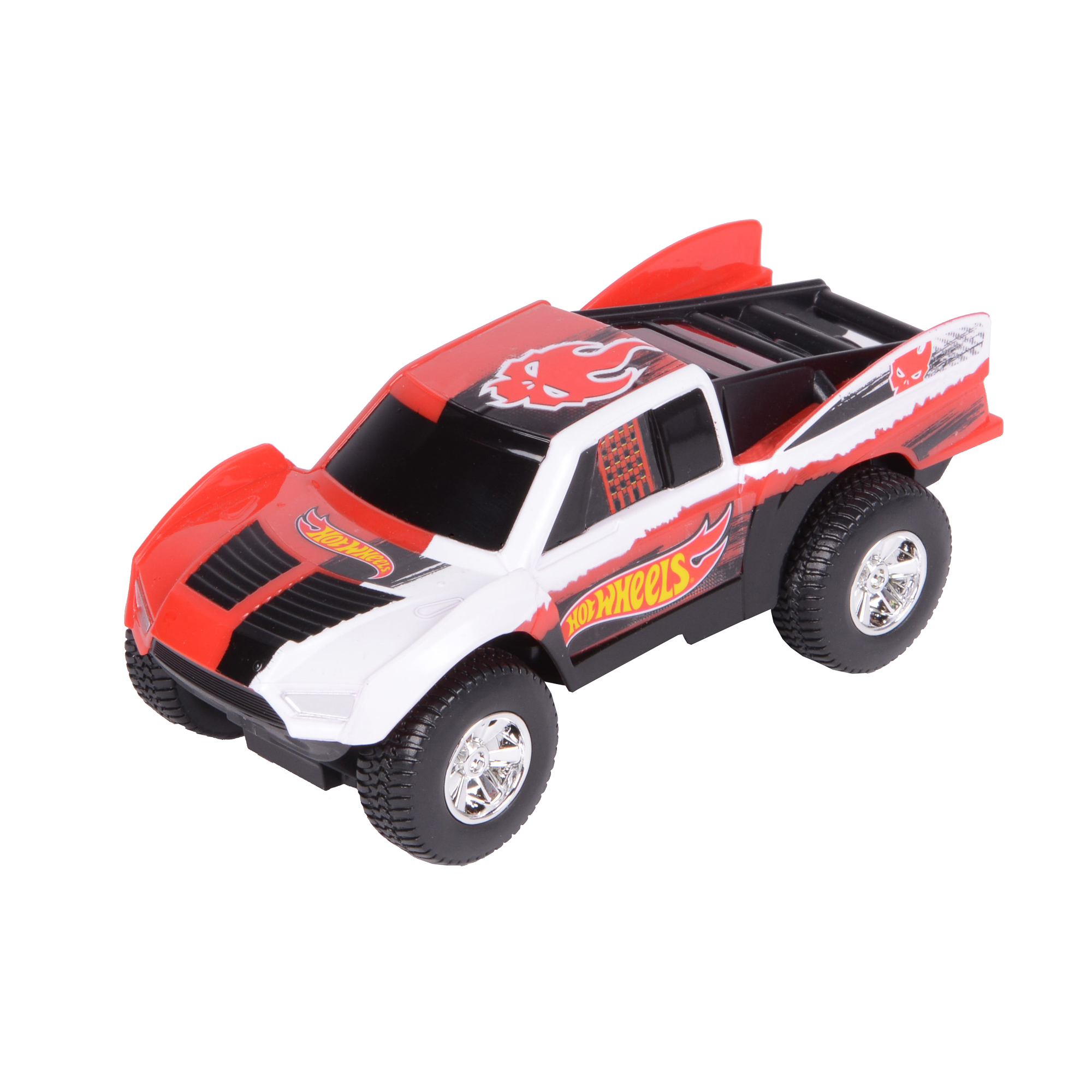 

Машинка Hot Wheels на батарейках. со светом механич. красная. 14 см