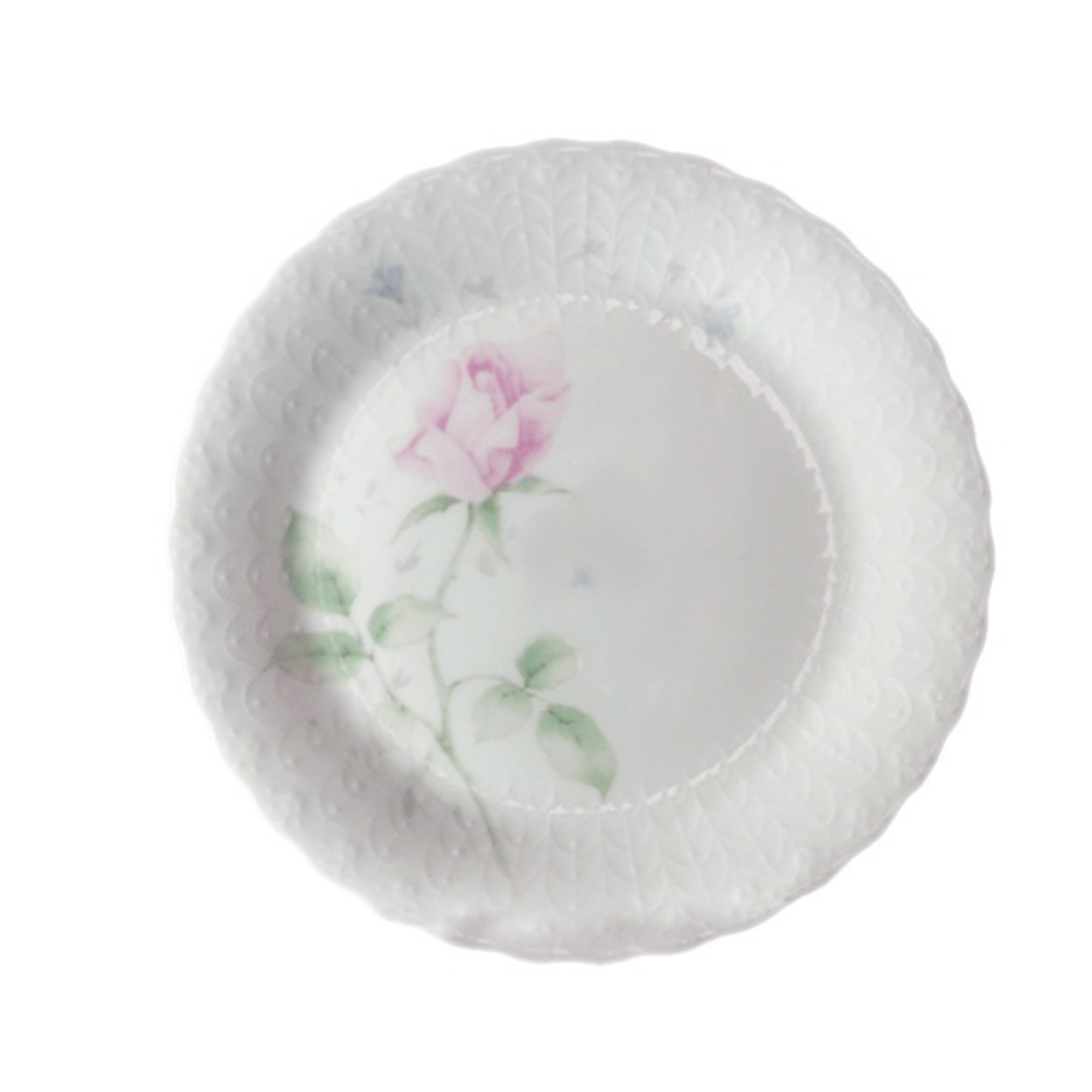 Набор тарелок Narumi Апрельская роза 23 см 6 шт - фото 1