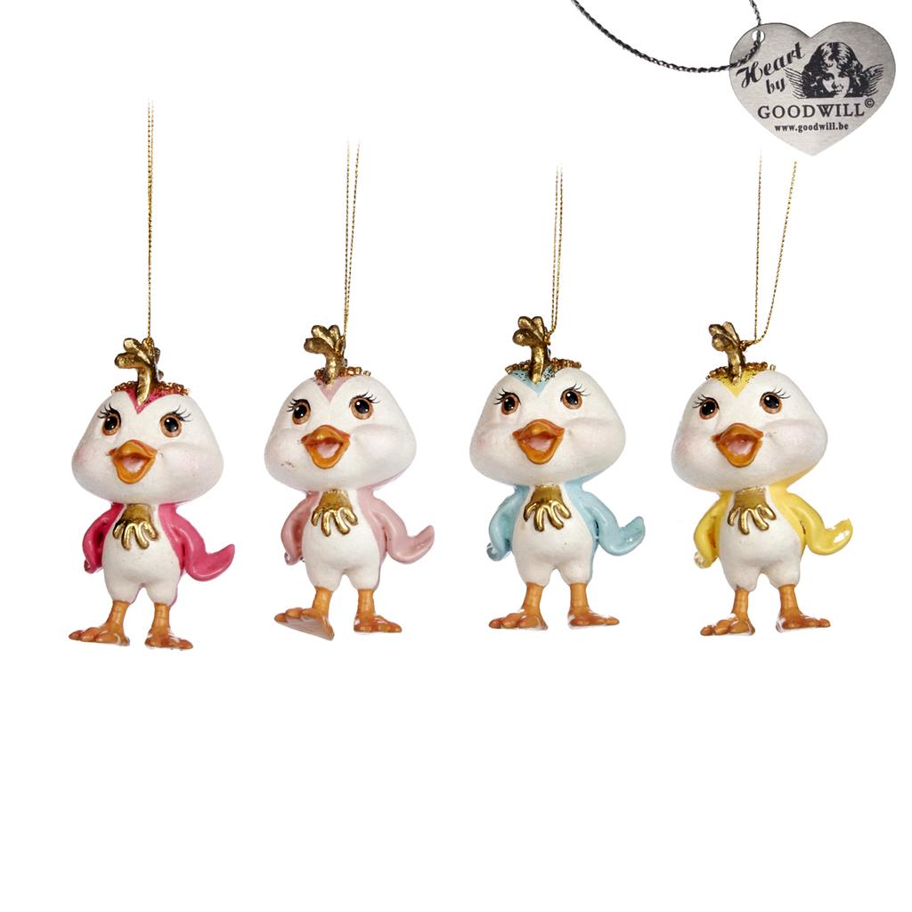 

Игрушка елочная Goodwill Петушок 11 см, Мультиколор