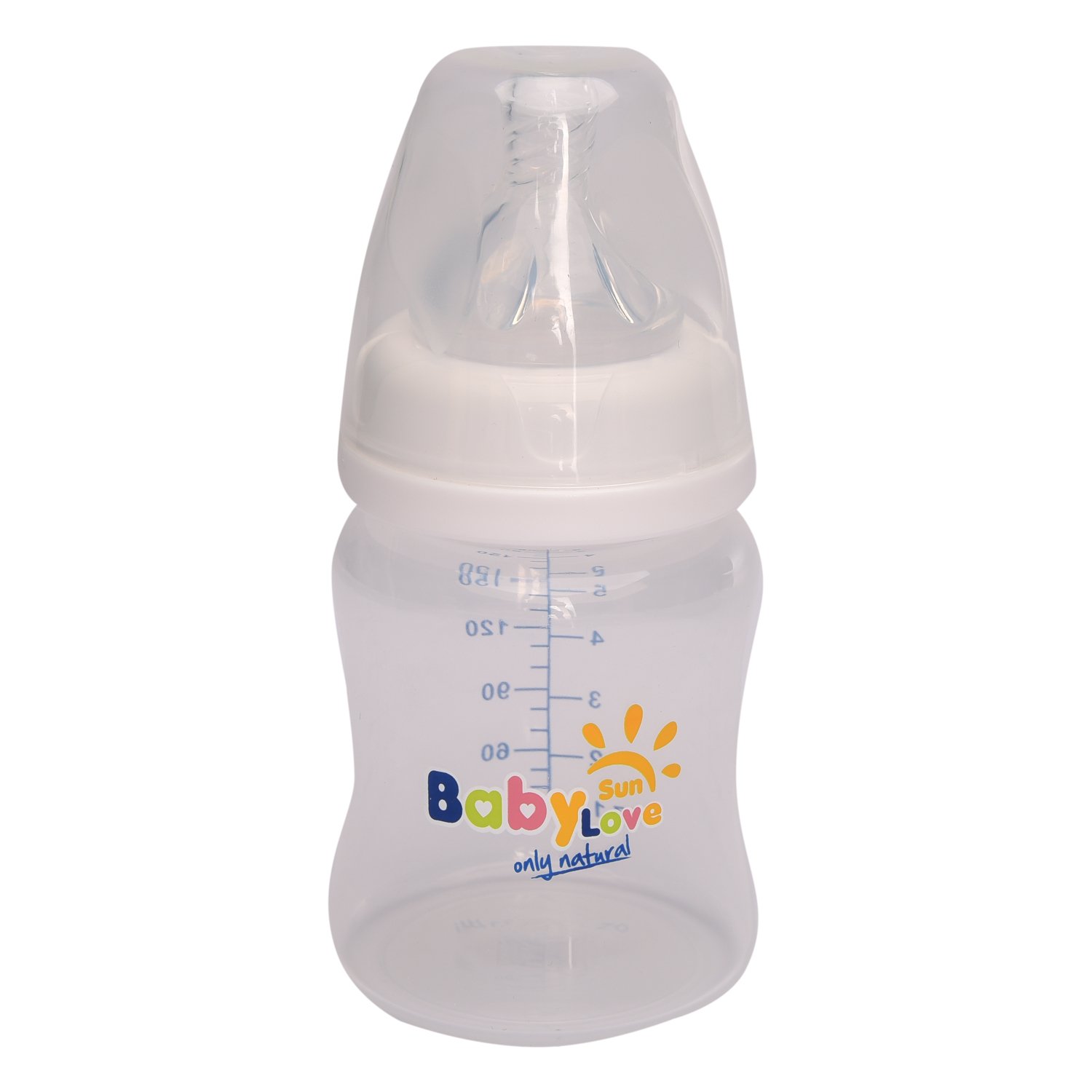 фото Бутылочка для кормления baby sun love медленный поток 150 мл