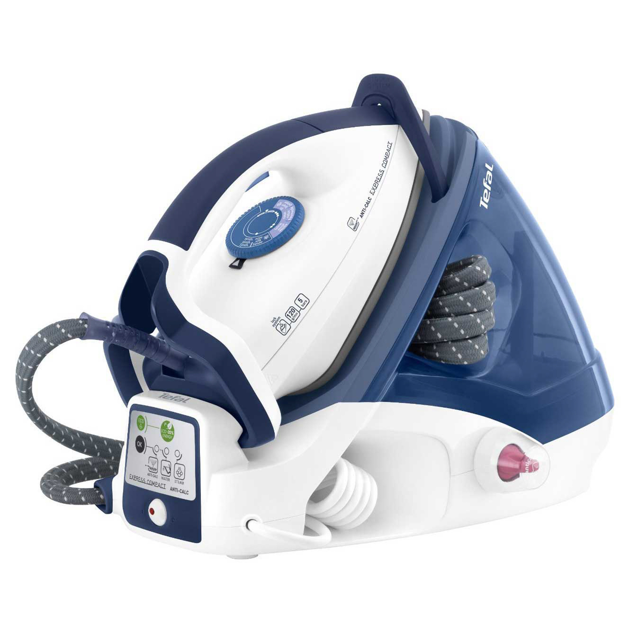 

Паровая станция Tefal Express Compact GV7340E0 Blue