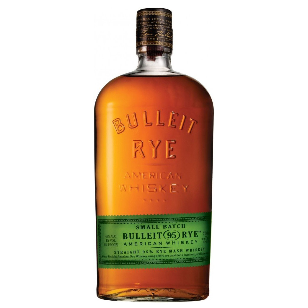 

Виски Bulleit Rye 7 лет 700 мл, Виски красновато-коричневого цвета.