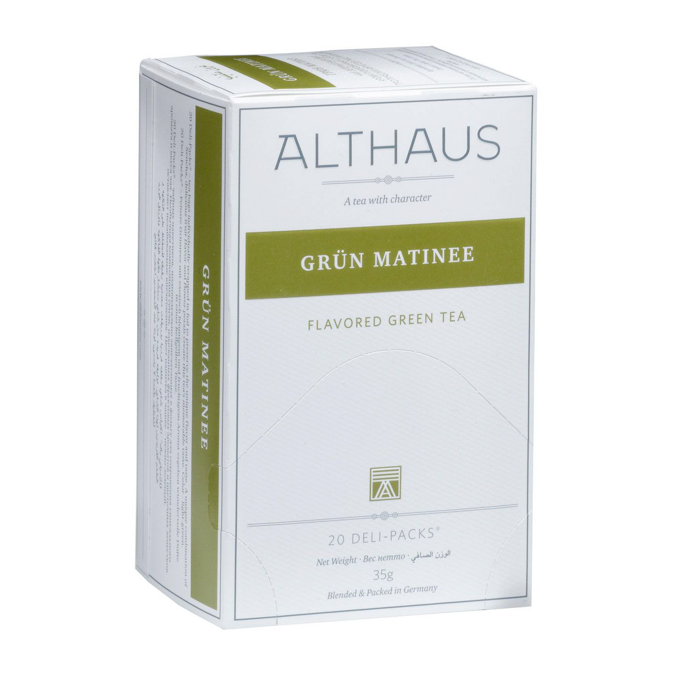 Чай Althaus Grun Matinee травяной 20 пакетиков