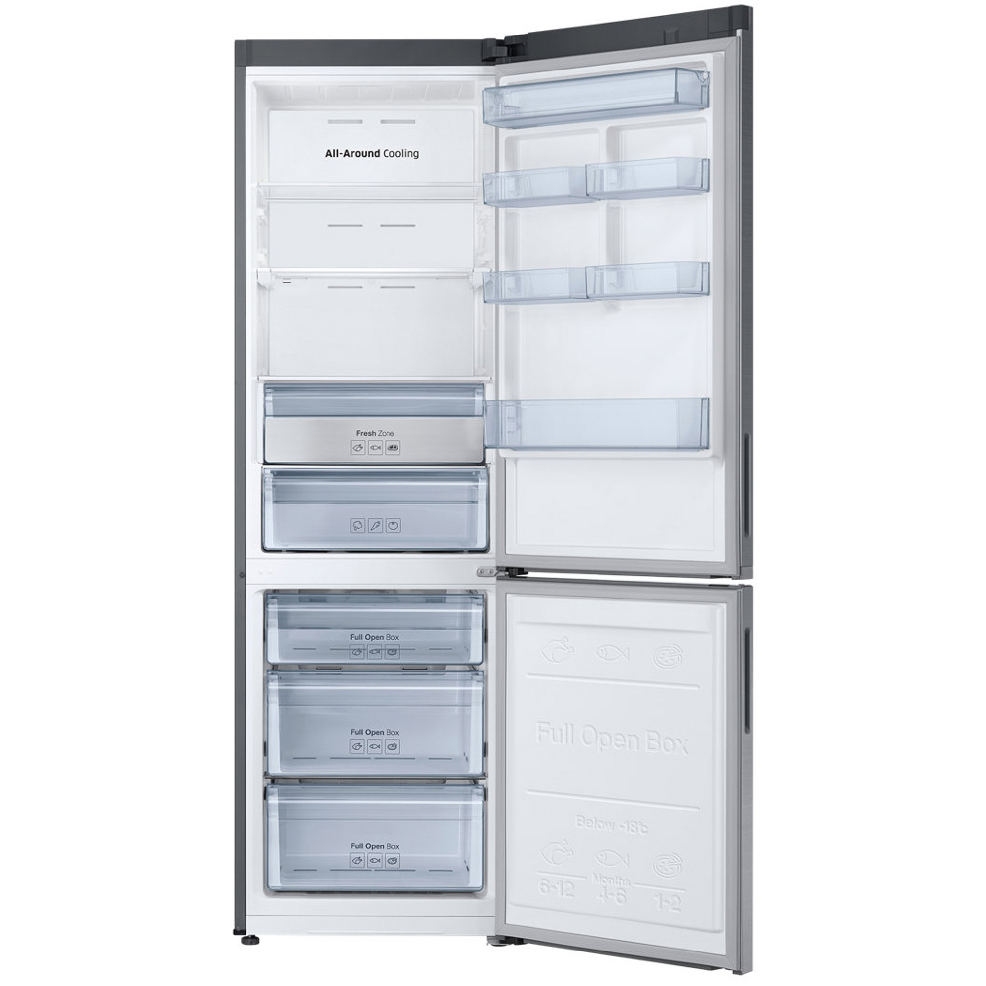 Холодильник Samsung RB34K6220S4 Silver, цвет серебристый RB34K6220S4/WT - фото 2
