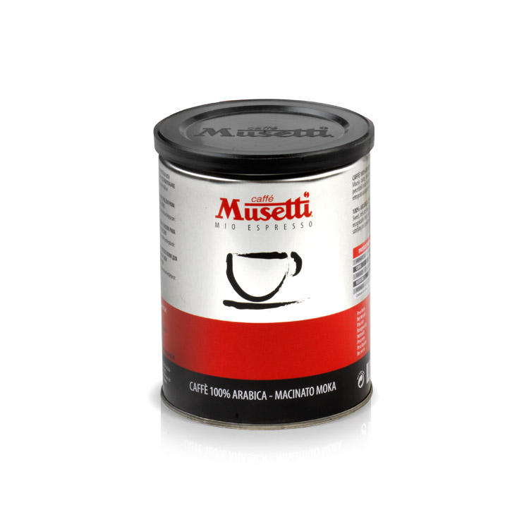 фото Кофе молотый musetti arabica 100% 250 г