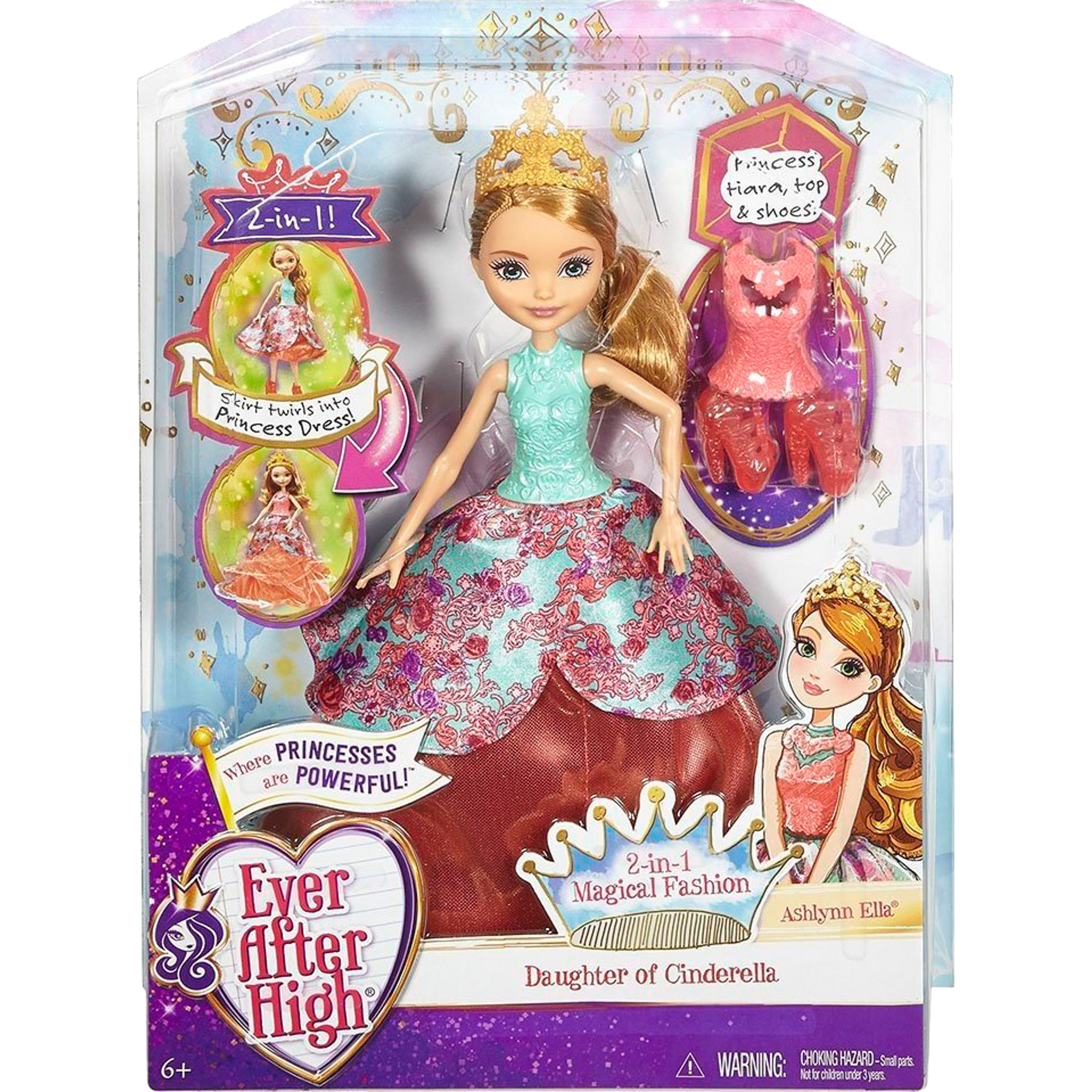 фото Кукла mattel ever after high эшлин элла в платье 27 см