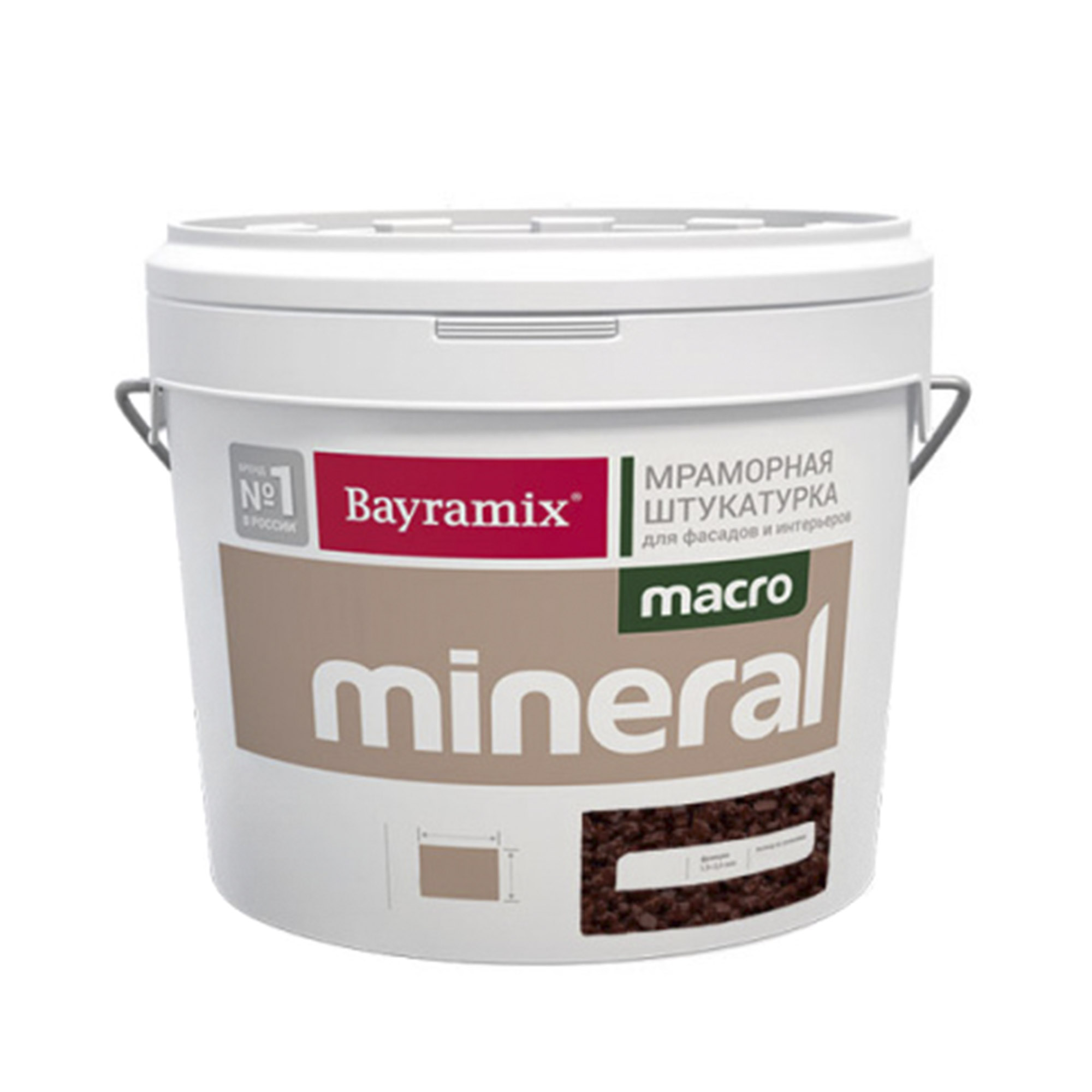 фото Штукатурка bayramix macro mineral 1022 20 кг