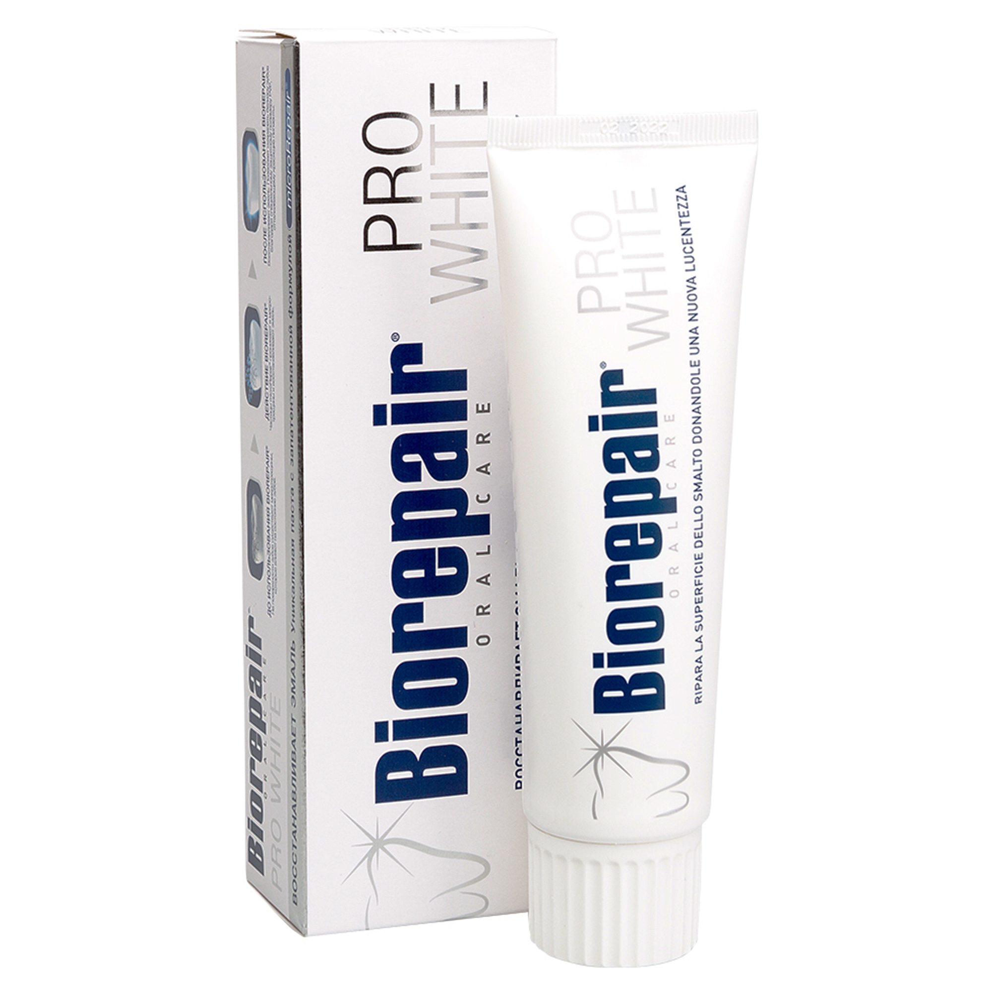 фото Паста зубная biorepair ® pro white биорепейр сохраняющая белизну 75 мл (ga1136200)