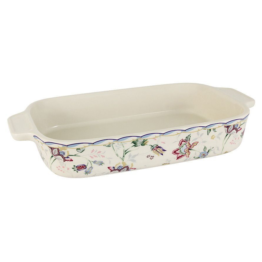 

Форма для выпекания Imari Букингем 32х19х5,5 см, Молочный
