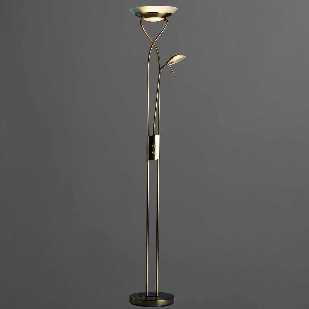 Светильник напольный Artelamp A4399PN-2AB, цвет бронза - фото 2