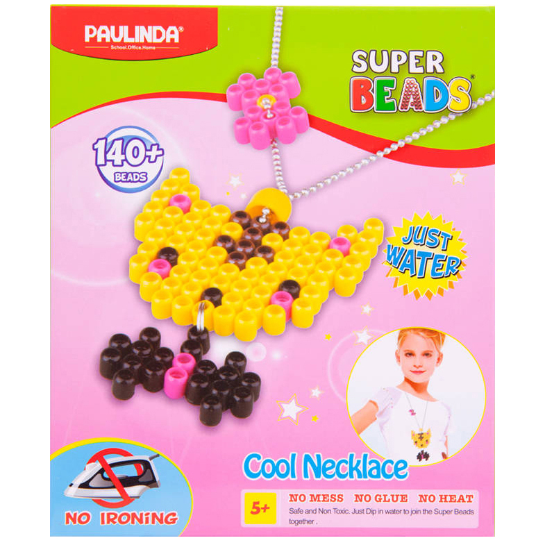 

Мозаика Paulinda Super Beads Мои первые украшения Котенок, 140 деталей