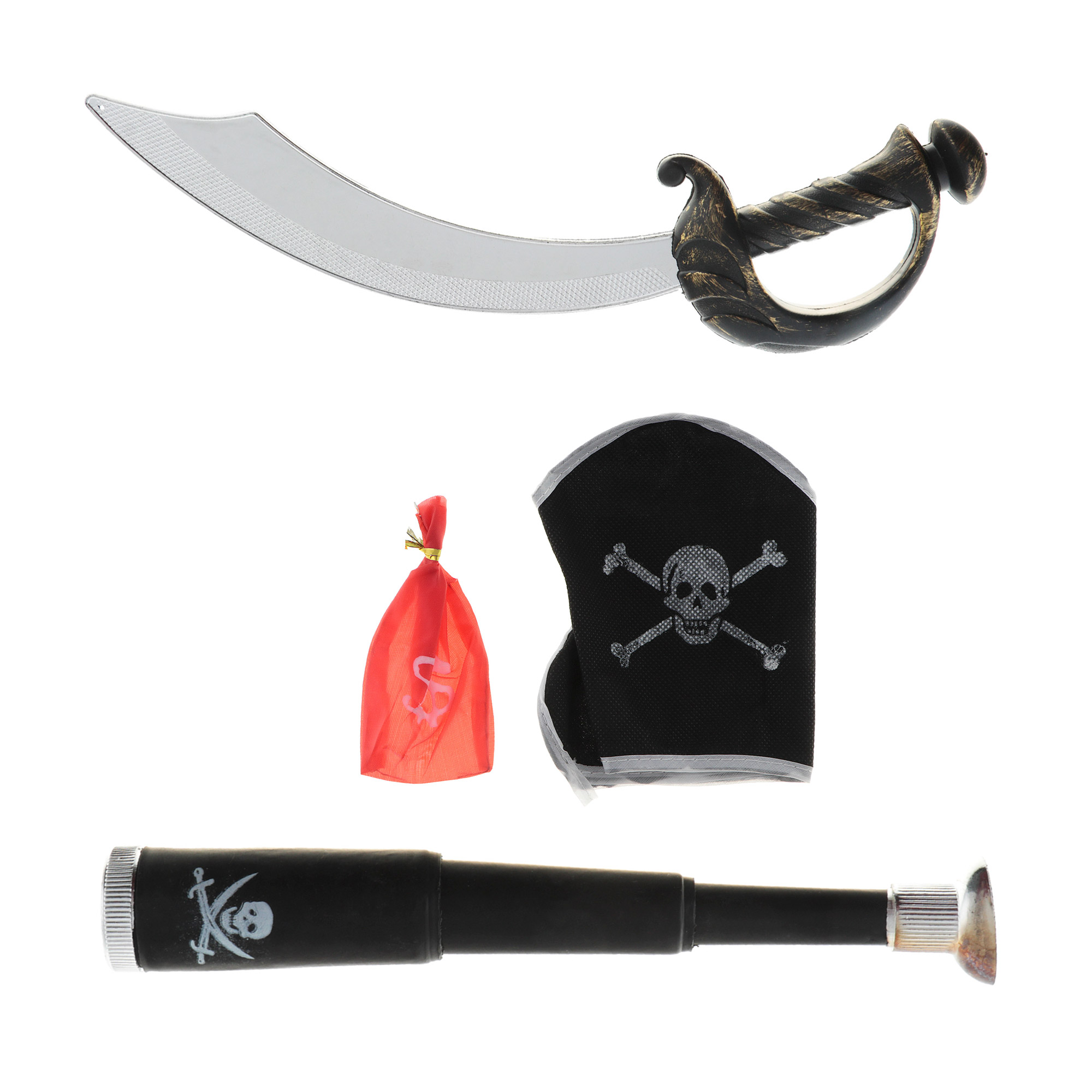 Набор Кубера пирата (U55-11), цвет черный - фото 1
