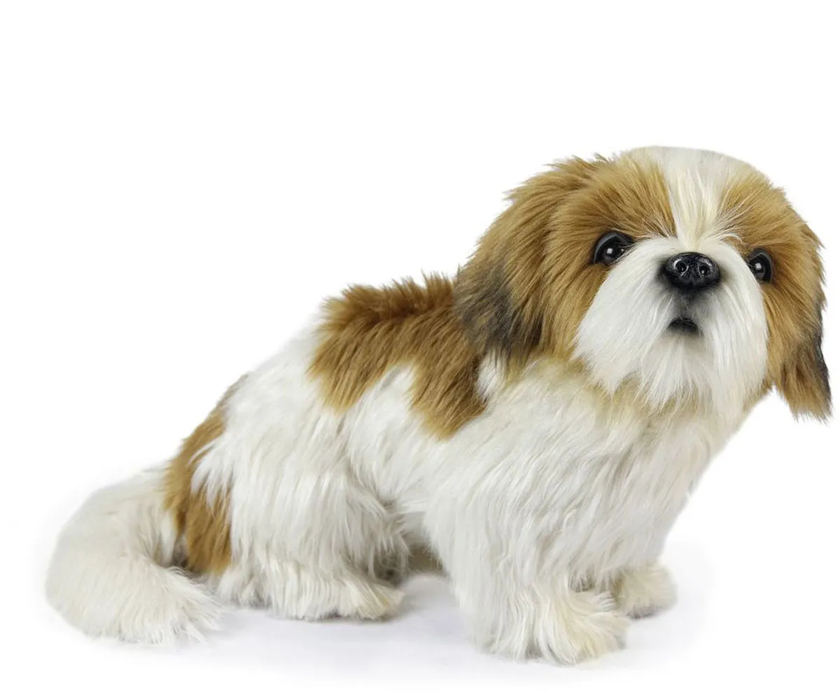 фото Мягкая игрушка hansa собака ши-тцу, 25 см