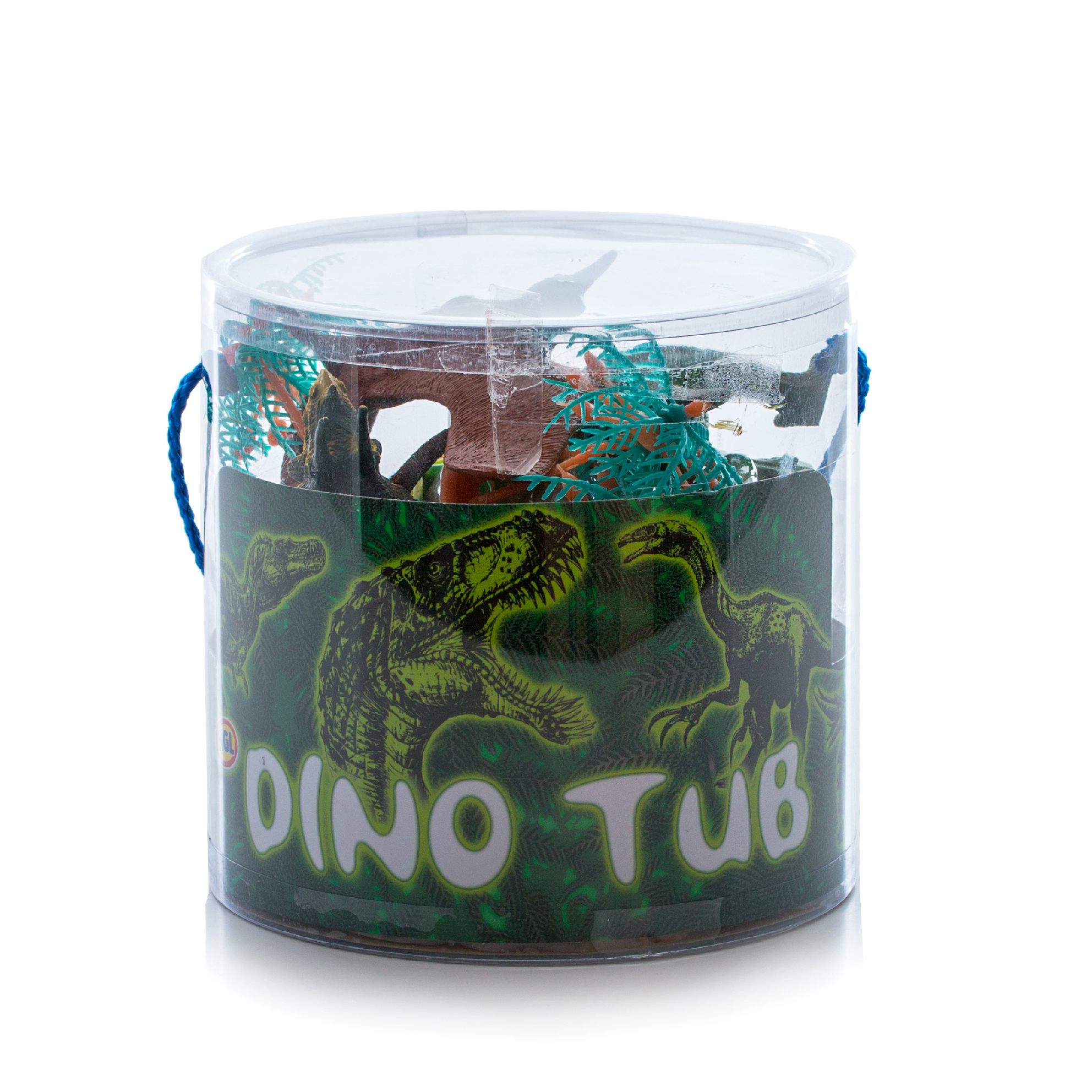 

Игровой набор динозавров в тубе