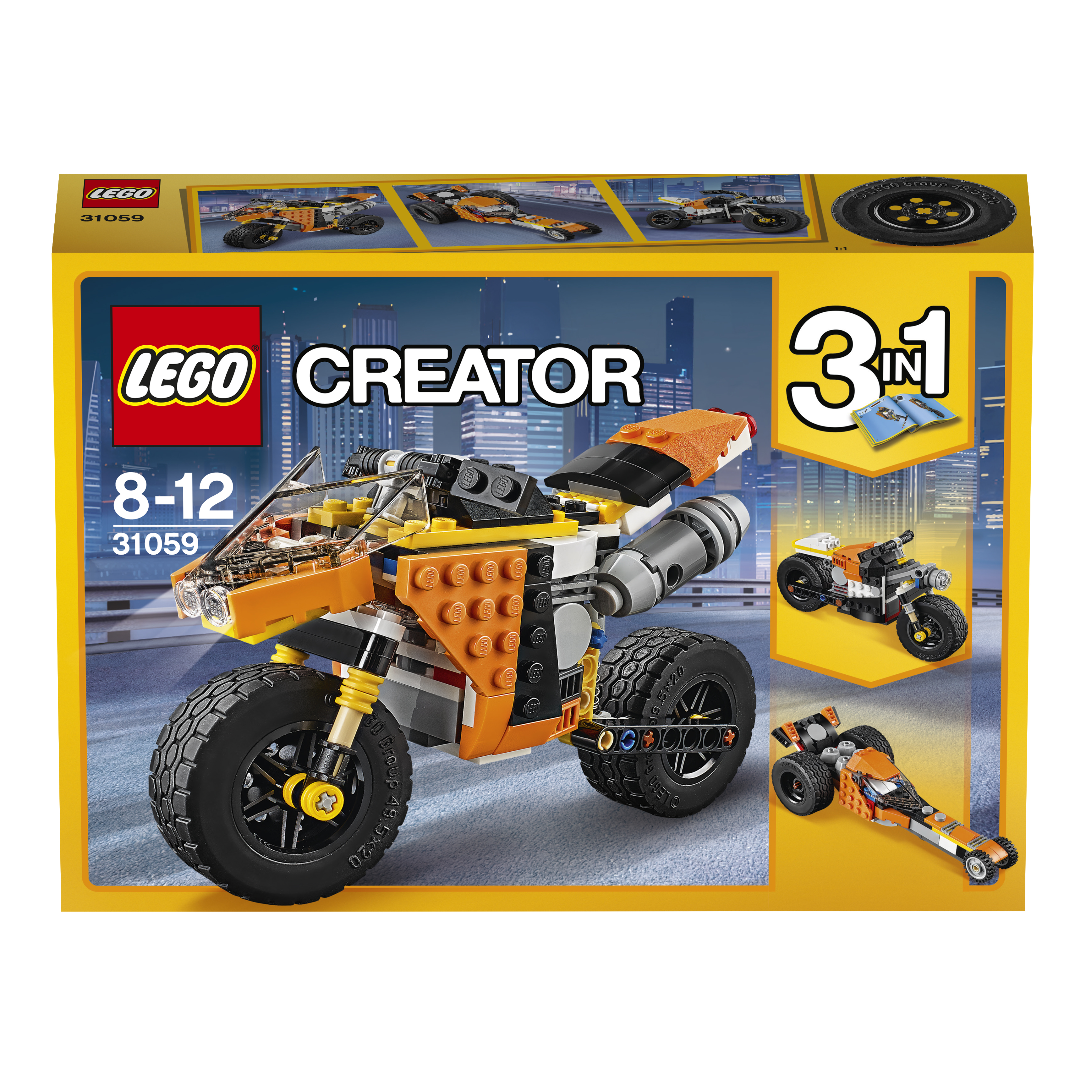 

Игрушка Lego Криэйтор: Оранжевый мотоцикл