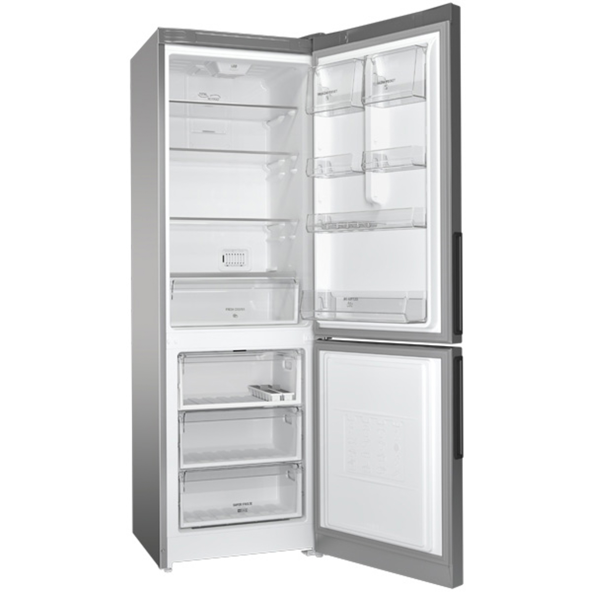 Холодильник Hotpoint-Ariston HF 5180 S Silver, цвет серебристый - фото 2