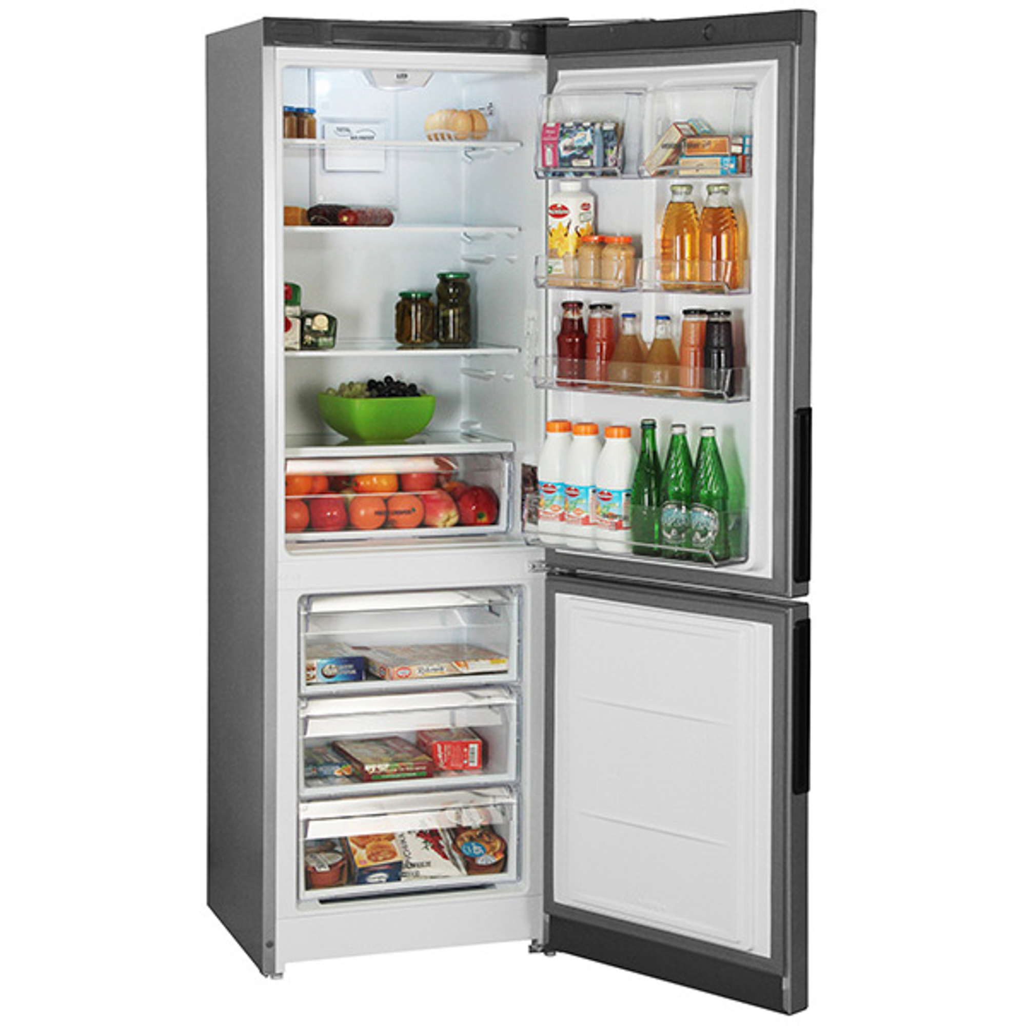 Холодильник Hotpoint-Ariston HF 5180 S Silver, цвет серебристый - фото 3