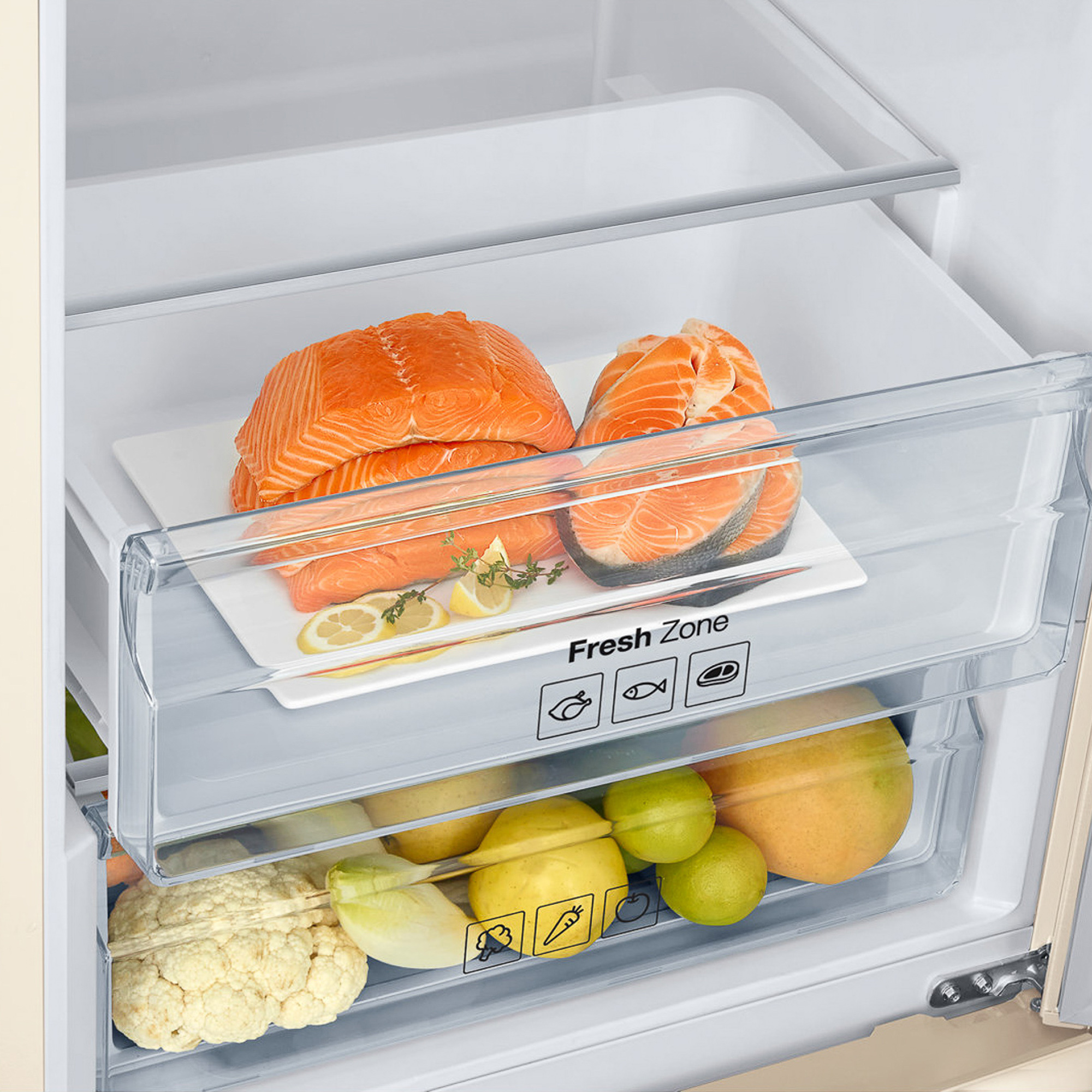 Холодильник Samsung RB37J5240EF Beige, цвет бежевый RB37J5240EF/WT - фото 7