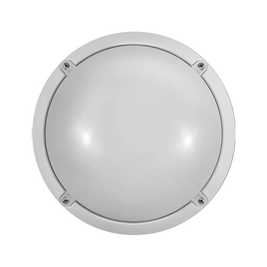 фото Светильник светодиодный онлайт 71 622 obl-r1-7-4k-wh-ip65-led-snrv (оптико-акустич. датчик)