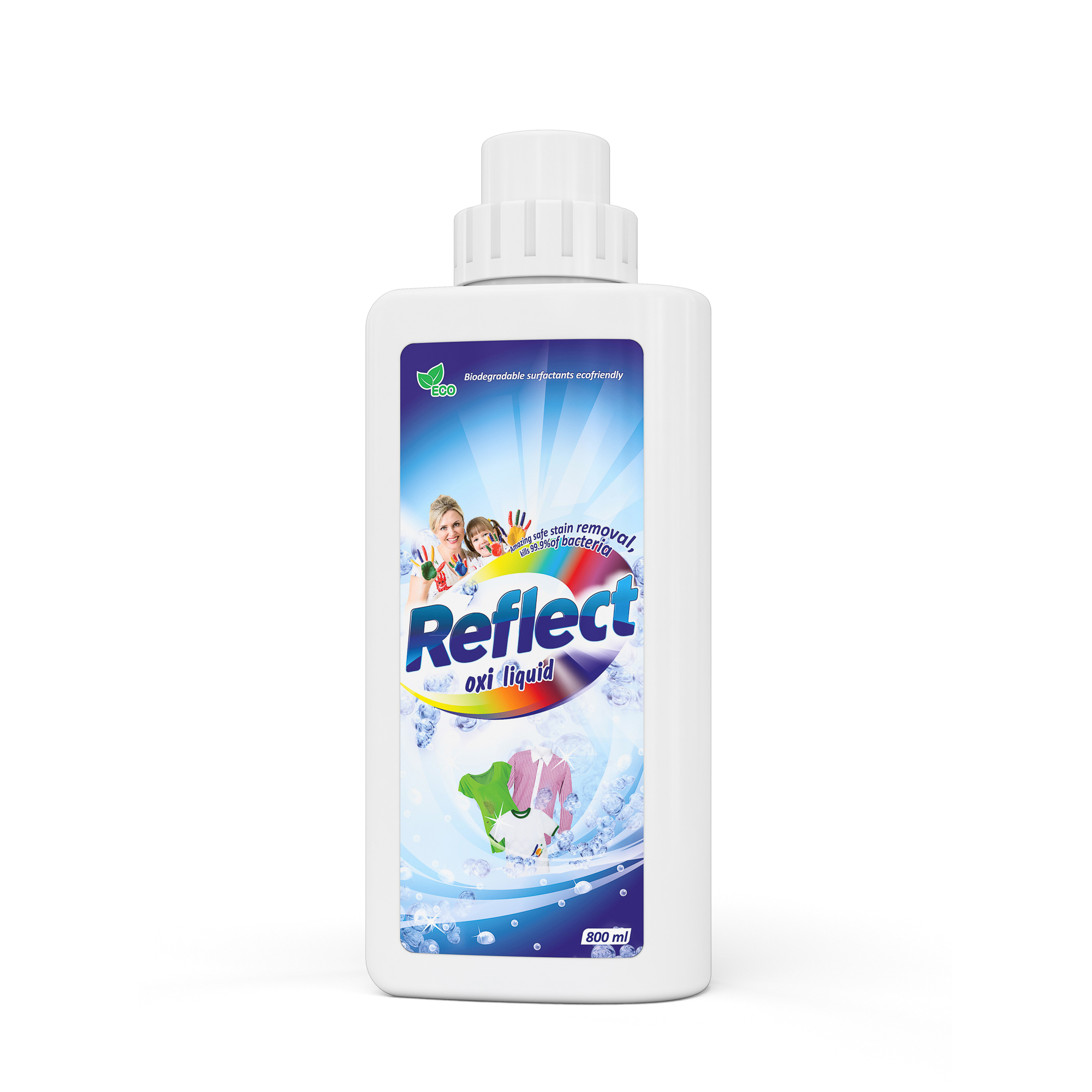 

Пятновыводитель Reflect OXI Liquid 800 мл